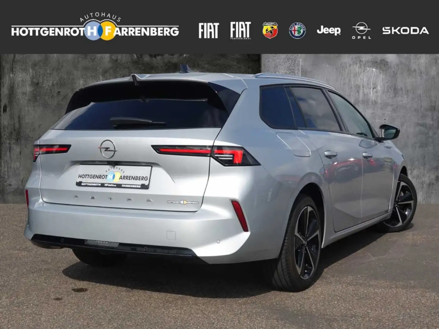 Opel Astra L Sports Tourer EU6d 1.5 D Elegance Navi Digitales Silber - 2