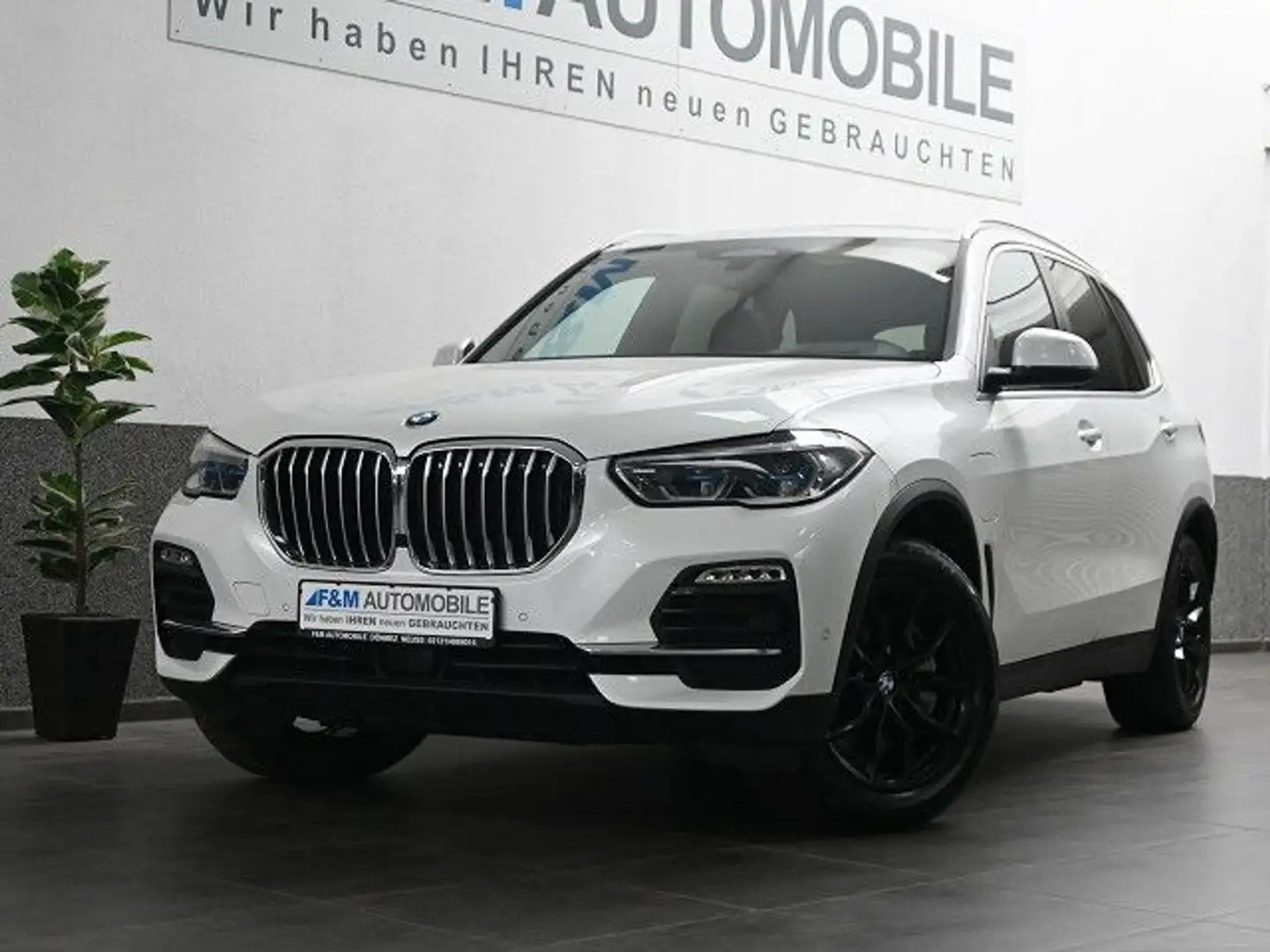 BMW X5 xDrive45e Navi Leder Pano HUD R-Kam Weiß - 2