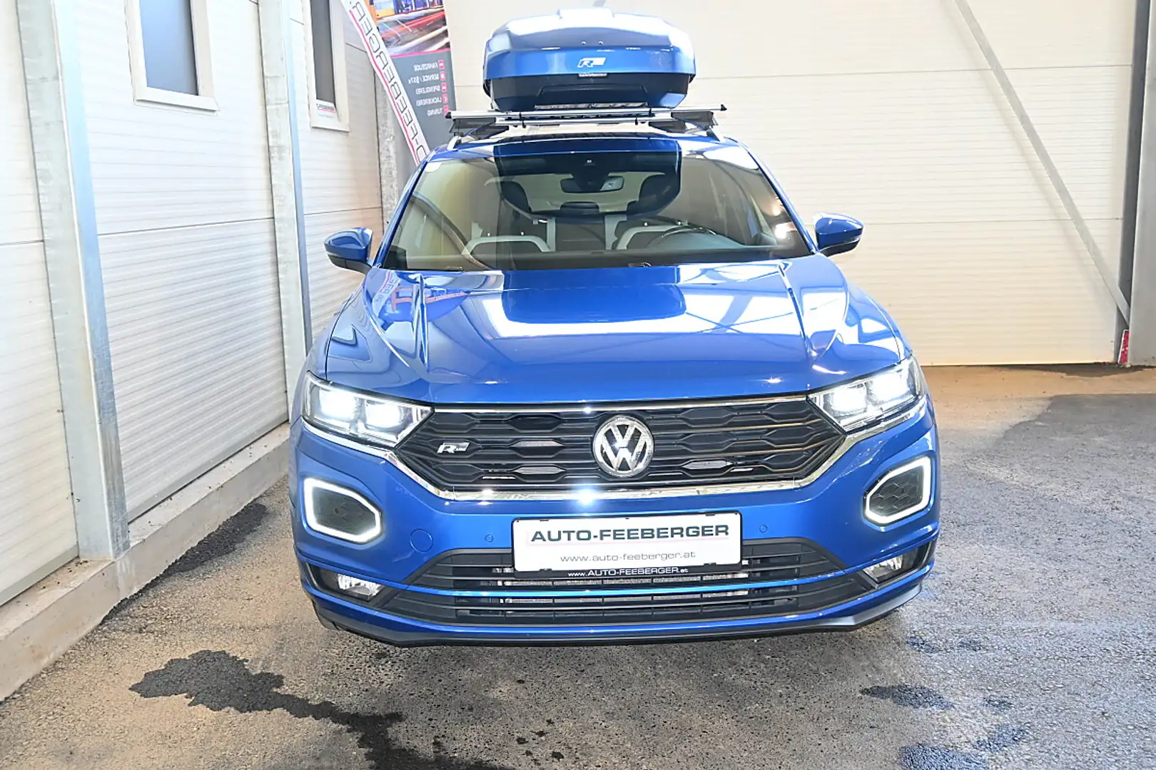 Volkswagen T-Roc 1.5 TSI ACT Sport R-Line  Tempomat,App Connect,... Blau - 2