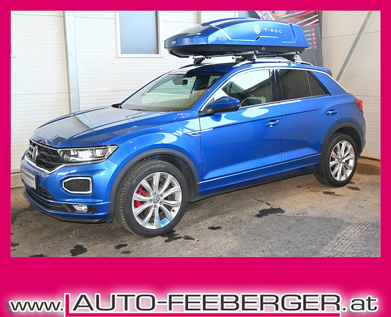 Volkswagen T-Roc 1.5 TSI ACT Sport R-Line  Tempomat,App Connect,... Blau - 1