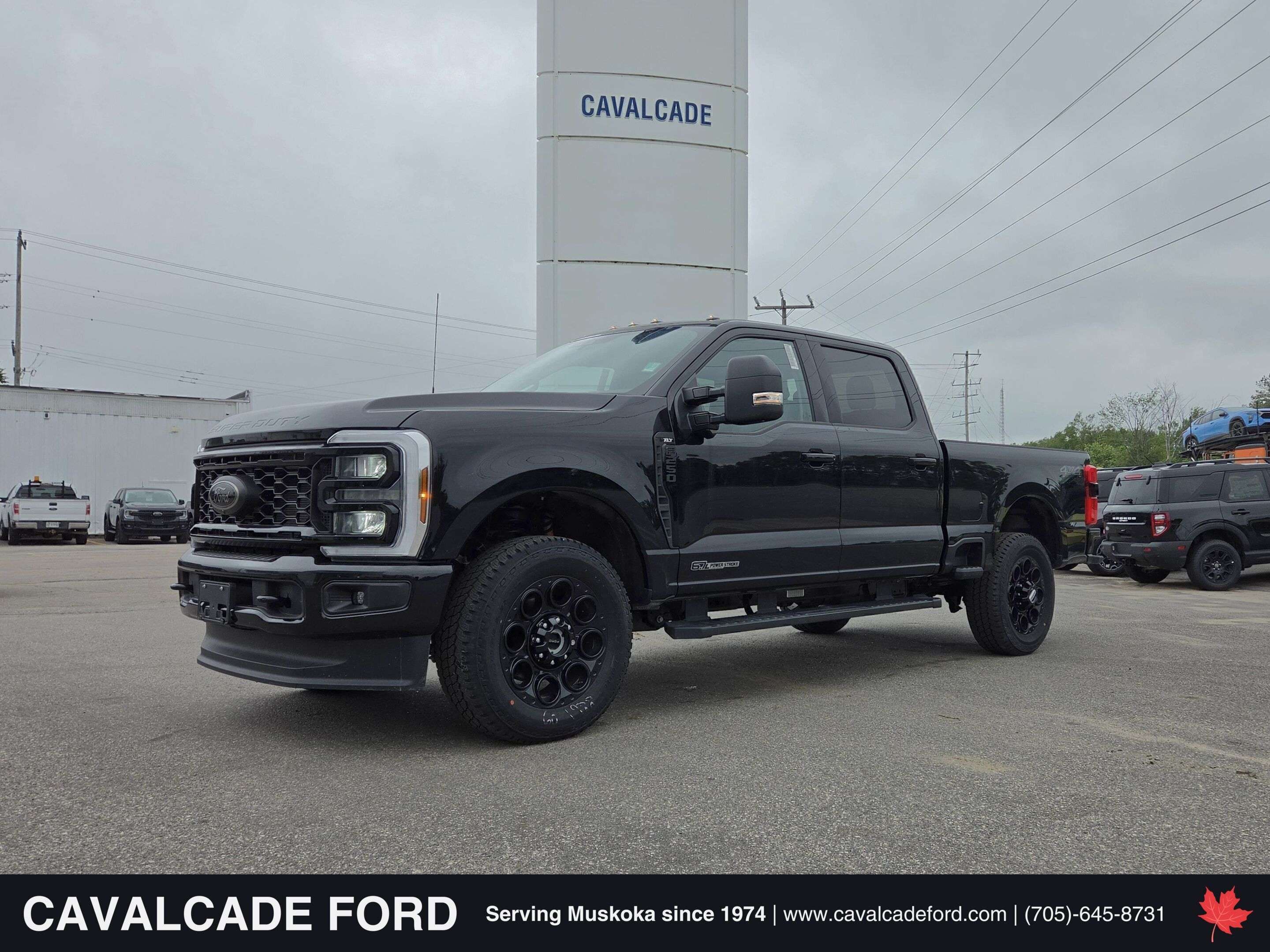 Black 2026 Ford F-250 Super Duty Pickup Truck Four-Wheel Drive Automatic