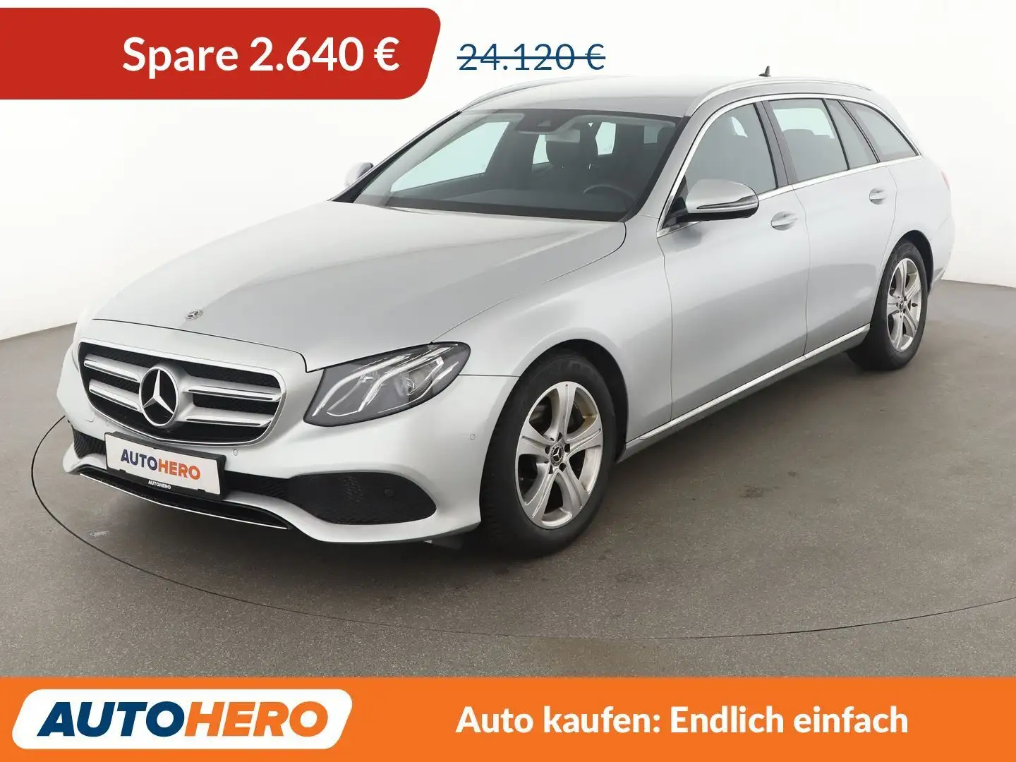 Mercedes-Benz E 220 d Avantgarde Aut.*LED*NAVI*TEMPO*CAM*PDC*SHZ*KLIMA Argent - 1