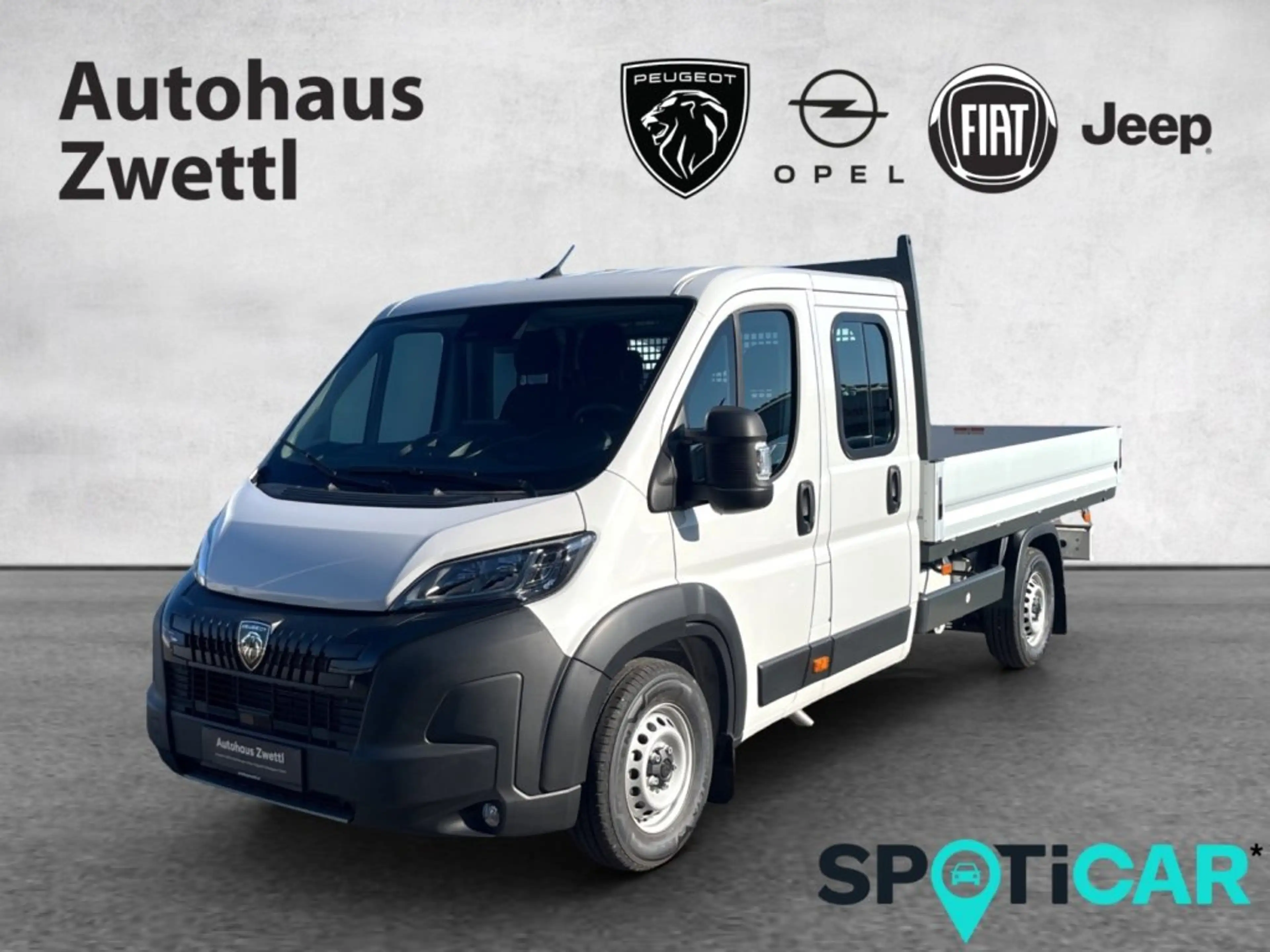 Peugeot Boxer Pritsche Doppelkabine 3,5T L4 BHDI 140