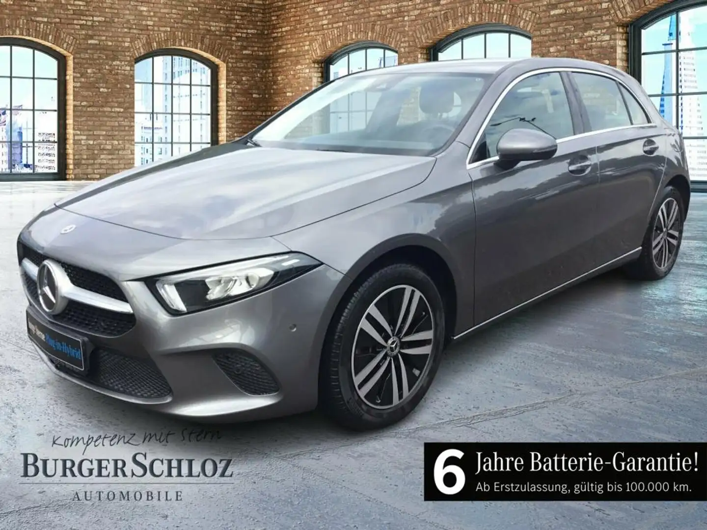 Mercedes-Benz A 250 e progressive SpurW PDC SHZ LED SpurH AUT Grijs - 1