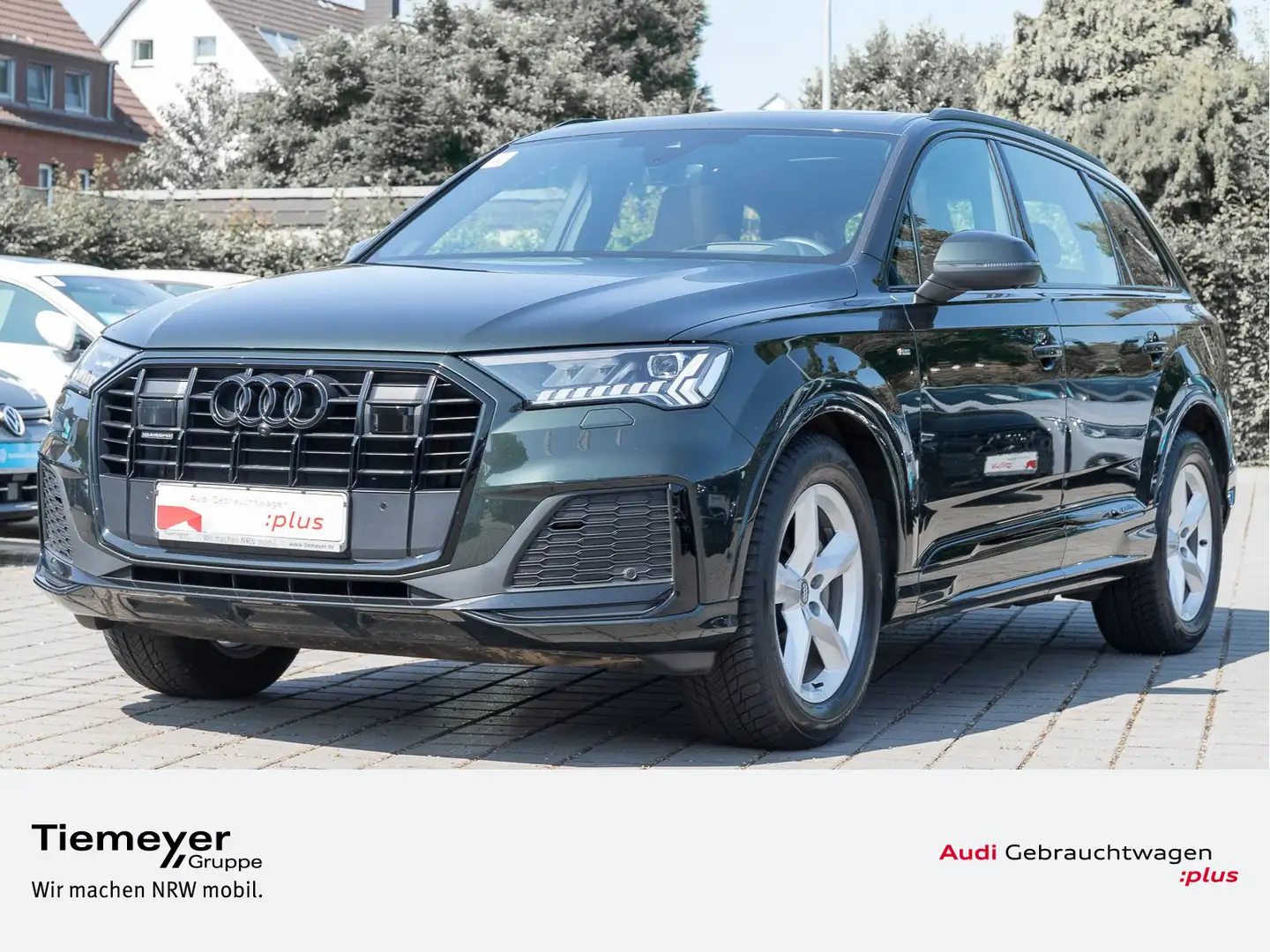 Audi Q7 50 TDI Q S LINE EXCLUSIVE ST.HEIZ SPORTSITZE+ Grün - 1
