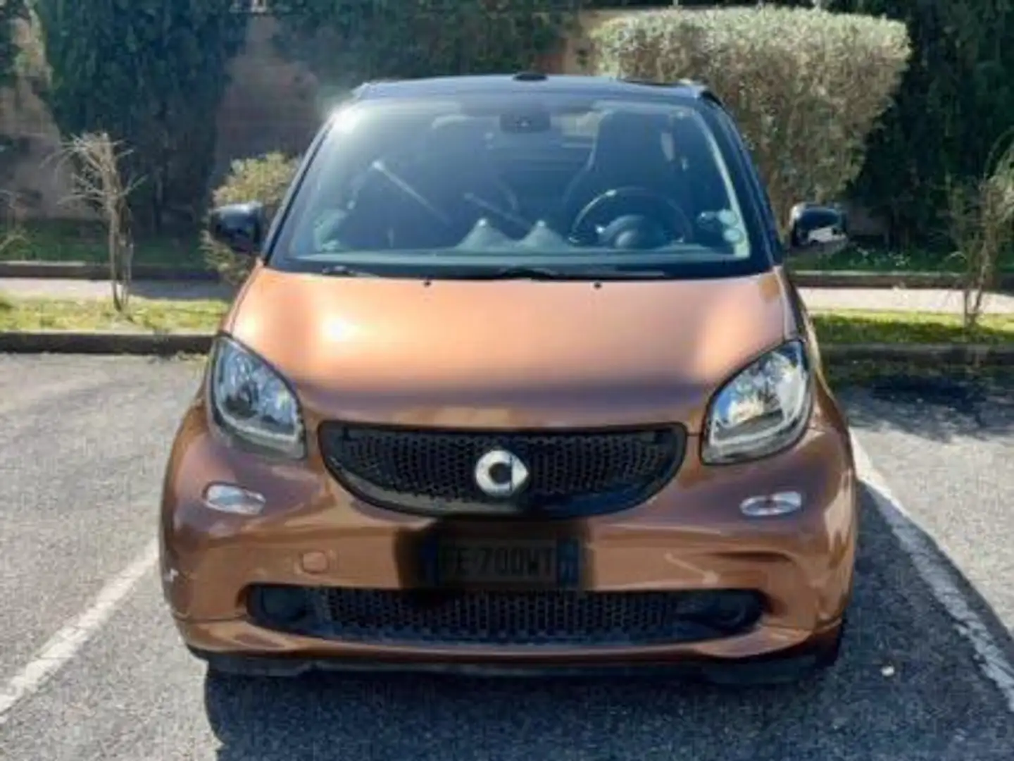 smart forTwo Fortwo Cabrio 0.9 t Passion 90cv twinamic Brons - 2