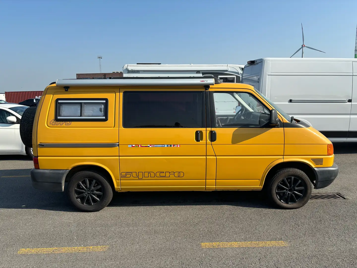 Volkswagen Transporter T4 Syncro (4x4) Camper Galben - 1