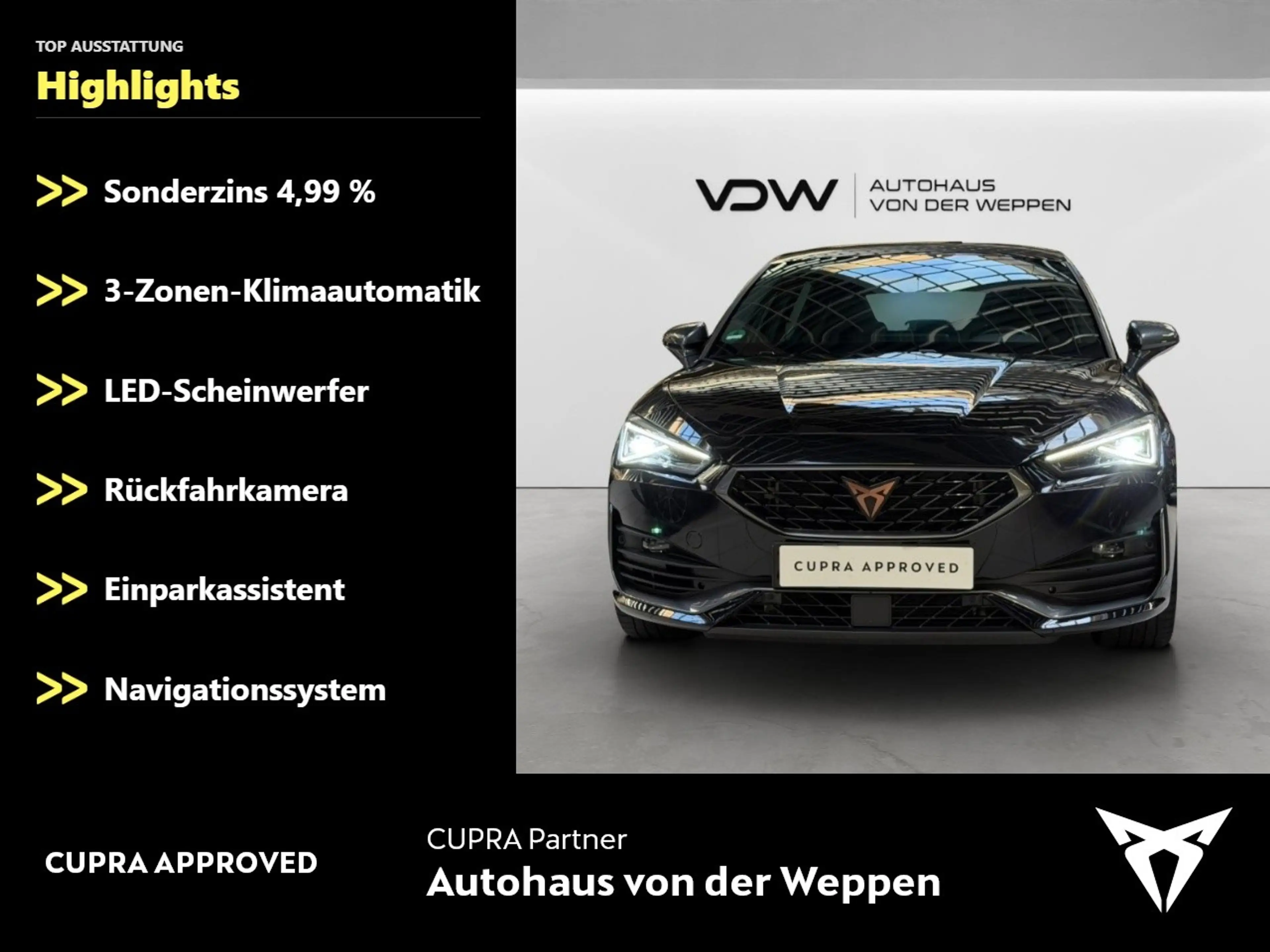 CUPRA Leon VZ 2.0 TSI Matrix-LED, Beats, Travel Ass. — photo 2
