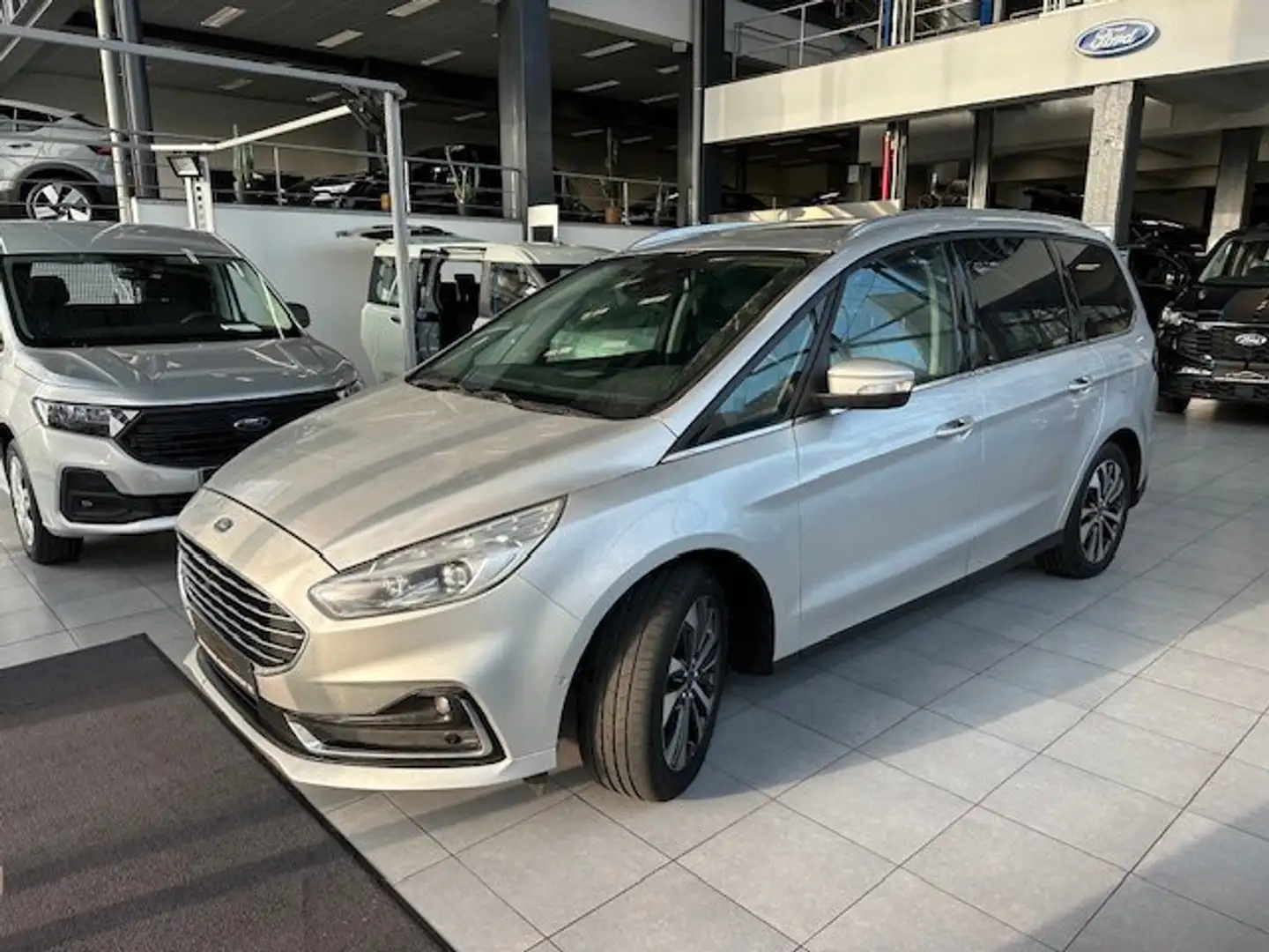 Ford Galaxy TITANIUM HYBRID AUTOMAAT-LEDER-OPEN DAK-7 ZIT Argent - 2