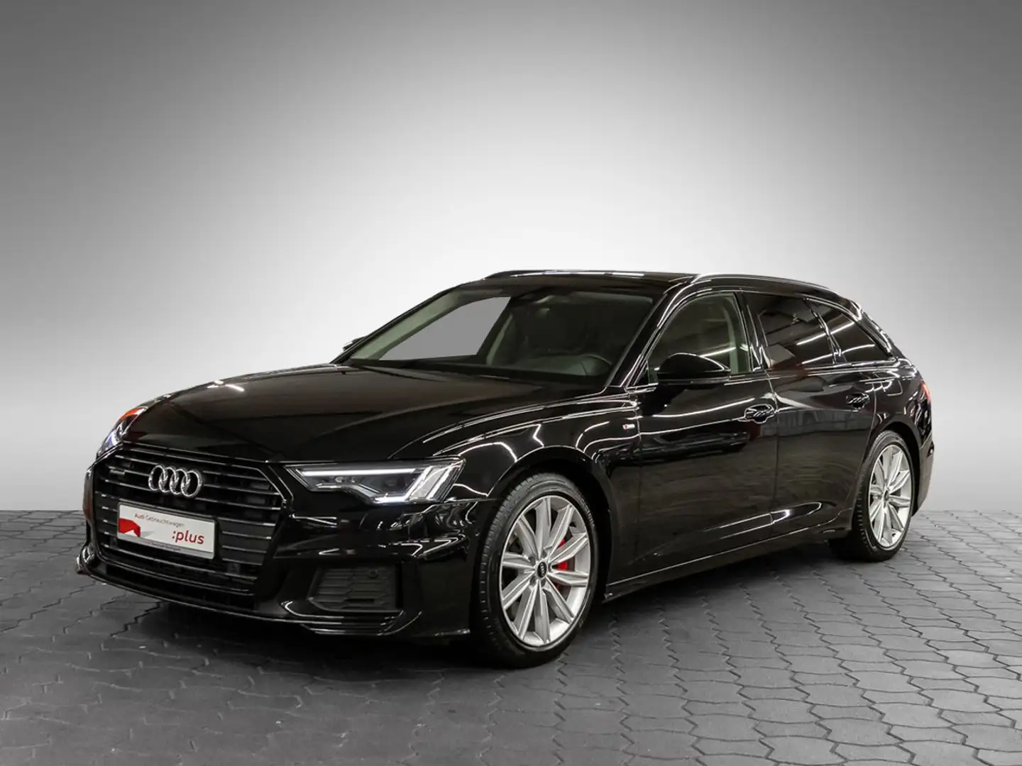 Audi A6 55 TFSIe quattro sport Matrix Pano AHK Schwarz - 2