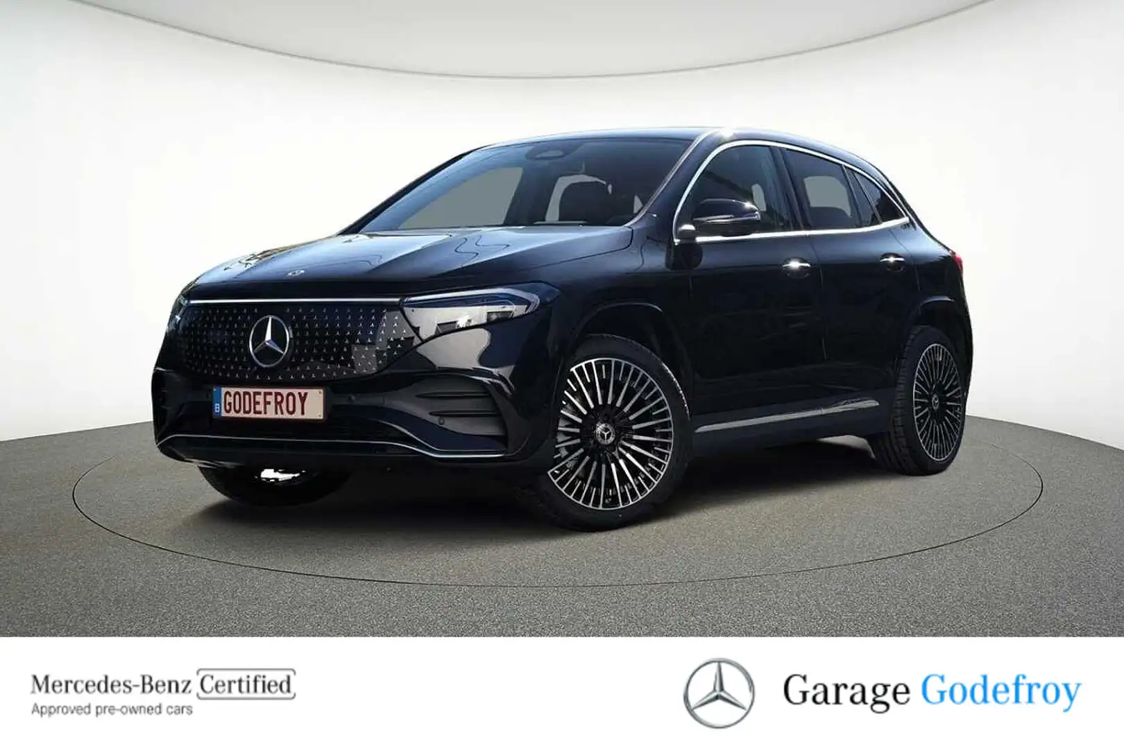 Mercedes-Benz EQA 300 4MATIC Distronic / Burmester / HUD / Memory / 360° Negro - 1