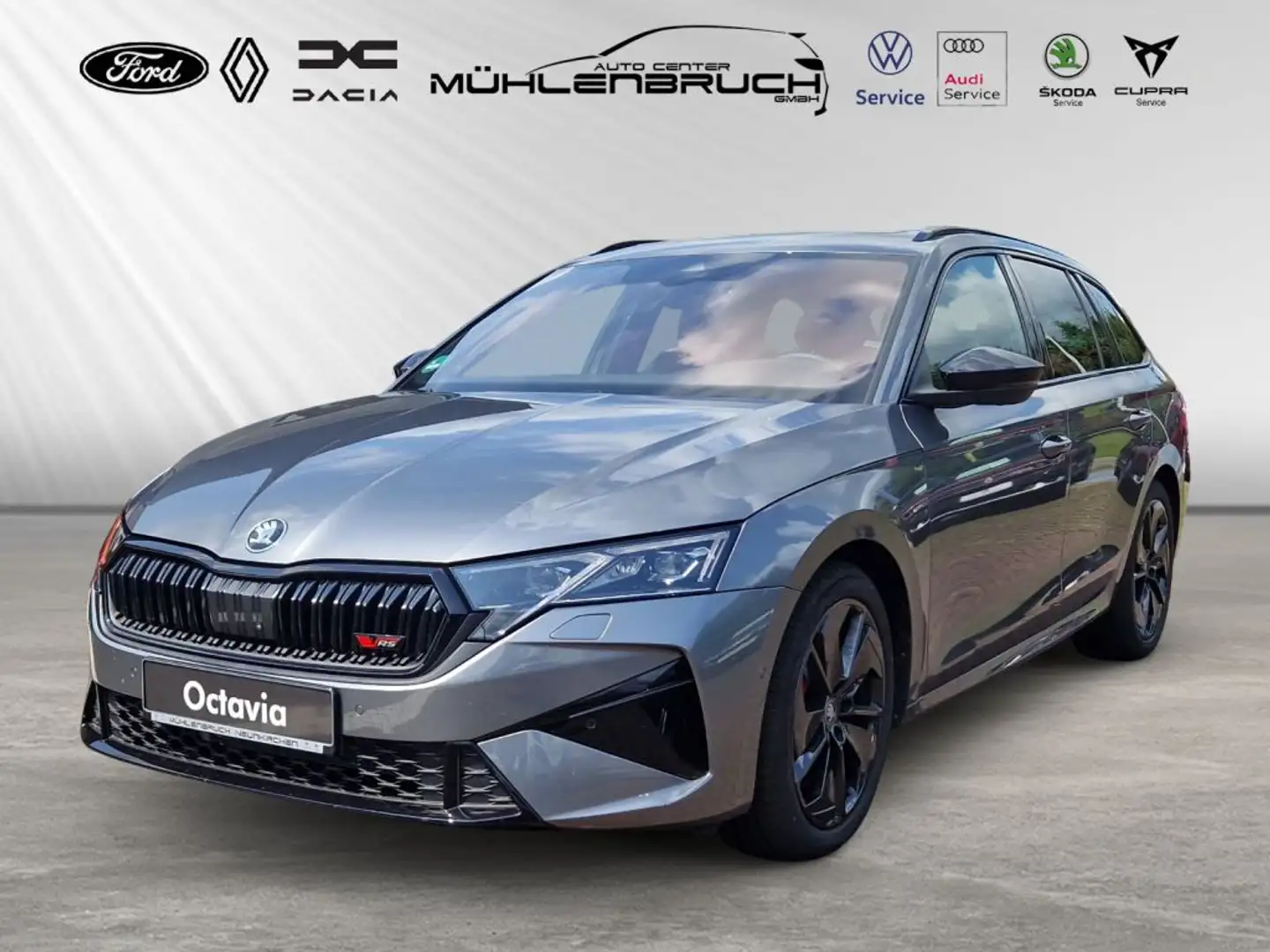 Skoda Octavia Combi 2.0 TSI RS Gris - 1