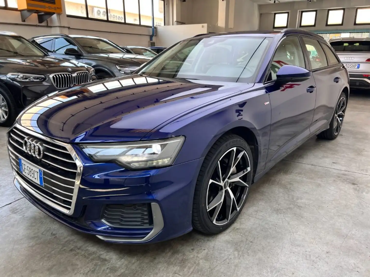 Audi A6 Avant 40 2.0 TDI quattro S Line Sline S Tronic Blauw - 2