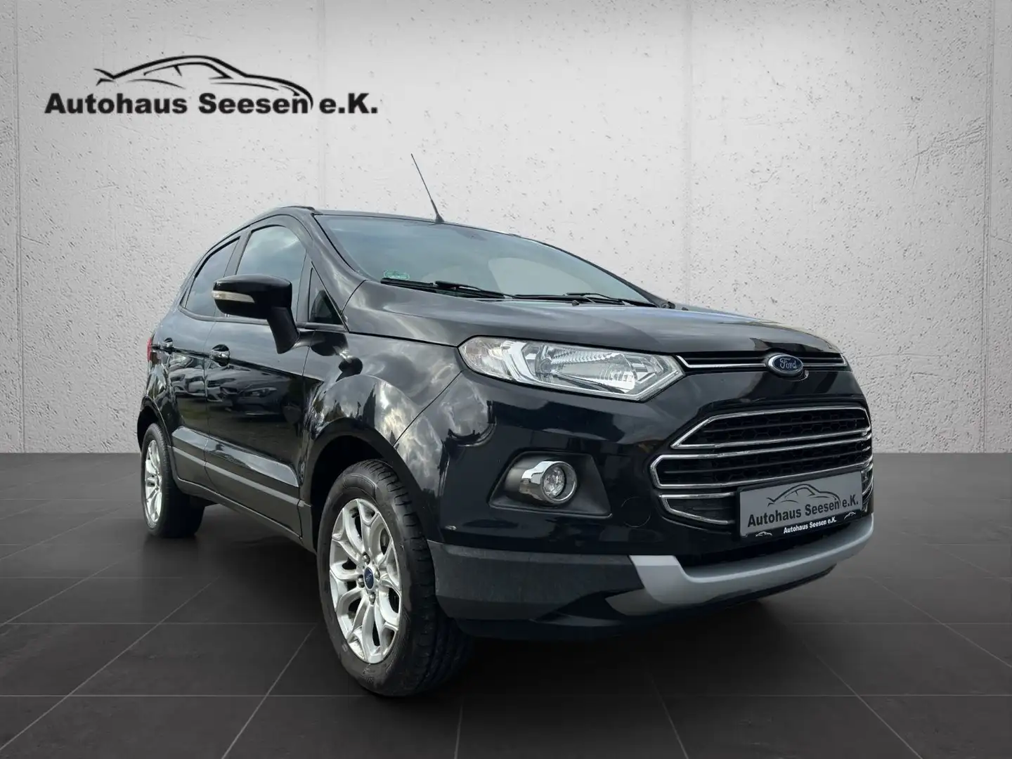Ford EcoSport Titanium *PDC*Teilleder*2.Hand Noir - 1
