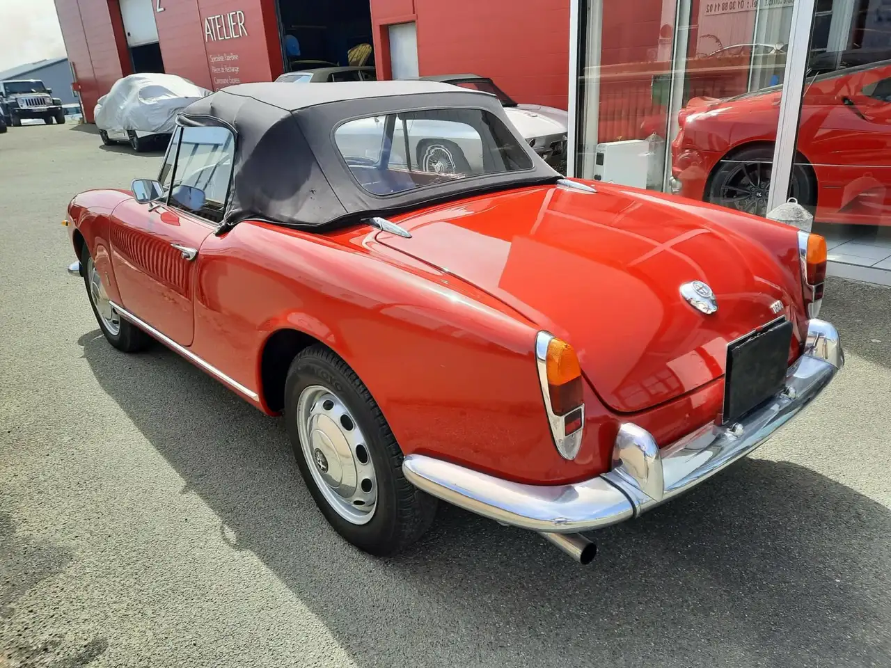 Alfa Romeo Giulia Spider 1600, foto 4