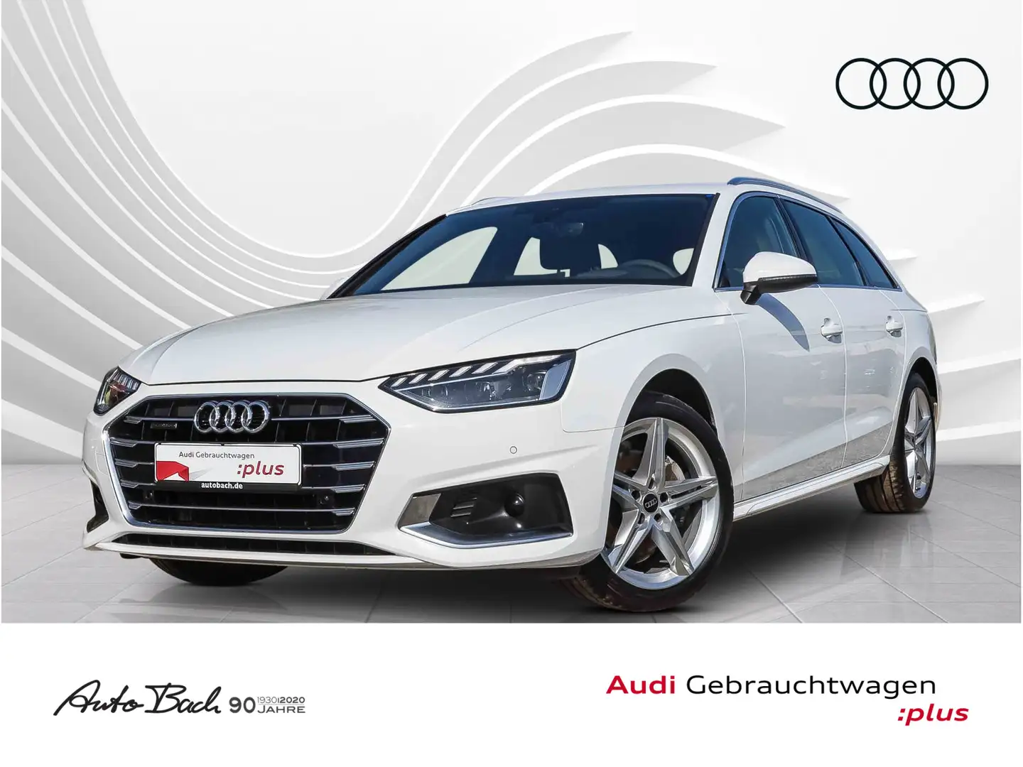Audi A4 S line 40TDI qu Stronic Navi LED Standh Wit - 1