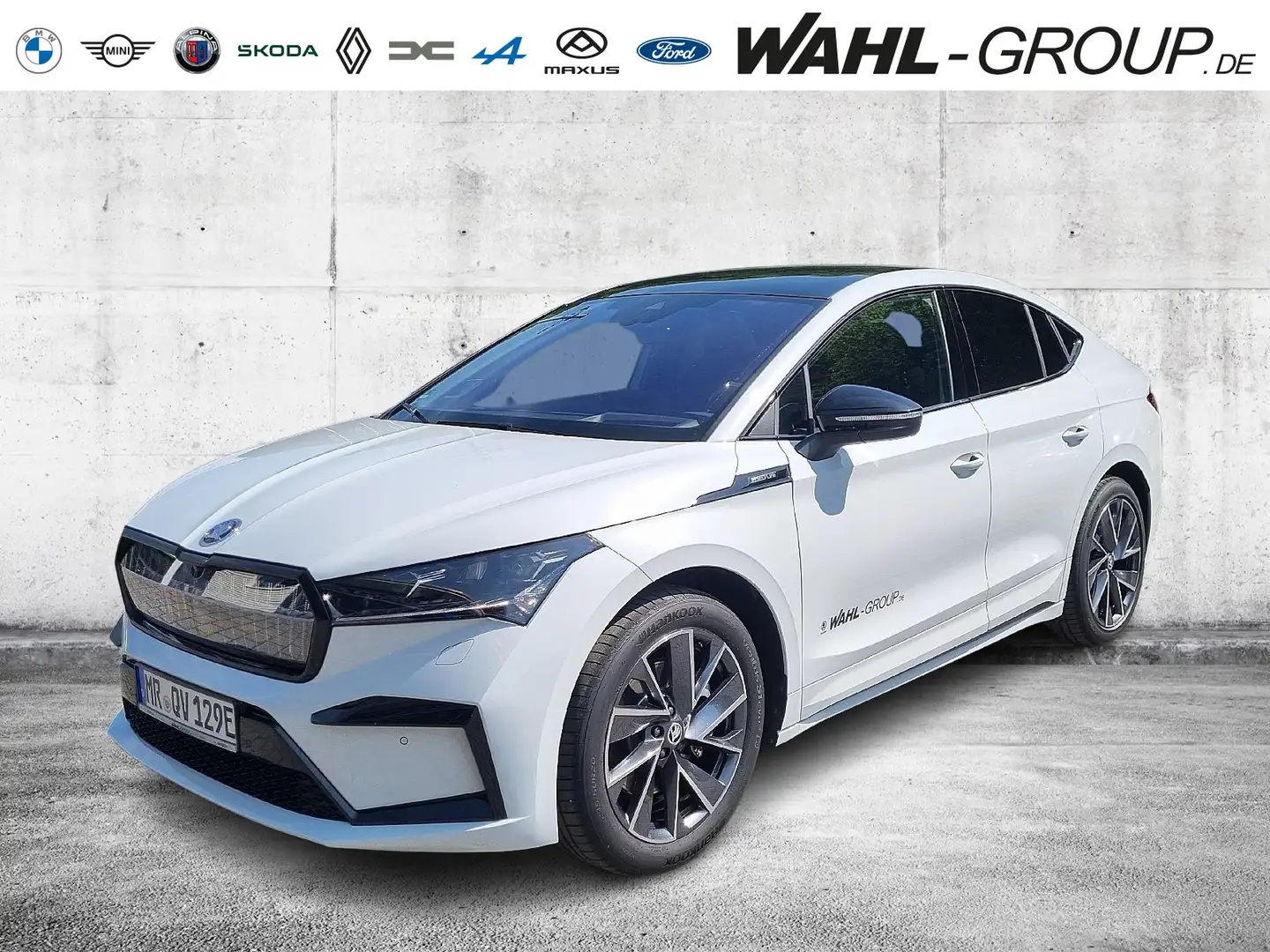 Skoda Enyaq Coupe 85 Sportline ADVANCED HEADup NAVI PANO MATRI Bianco - 1