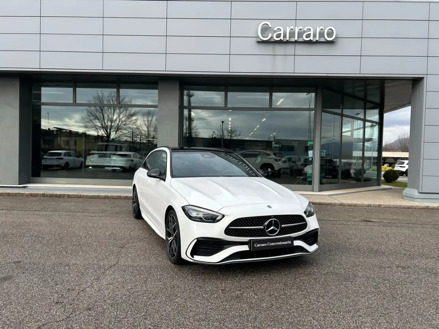 Mercedes-Benz C 220 d 4MATIC Station Wagon Bianco - 1