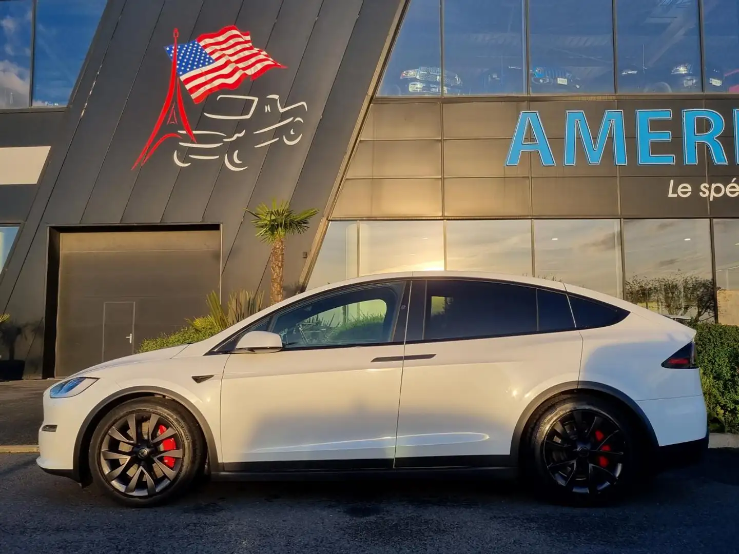 Tesla Model X PLAID TRI MOTOR 2023 1020ch 1ere main FR Blanc - 2