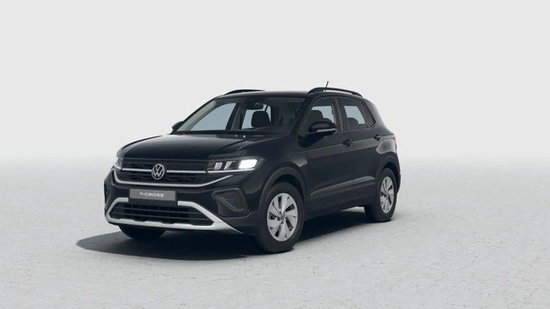 Volkswagen T-Cross Start 1.0 TSI 5-Gang 70 kW (95 PS), Schaltgetriebe Schwarz - 1