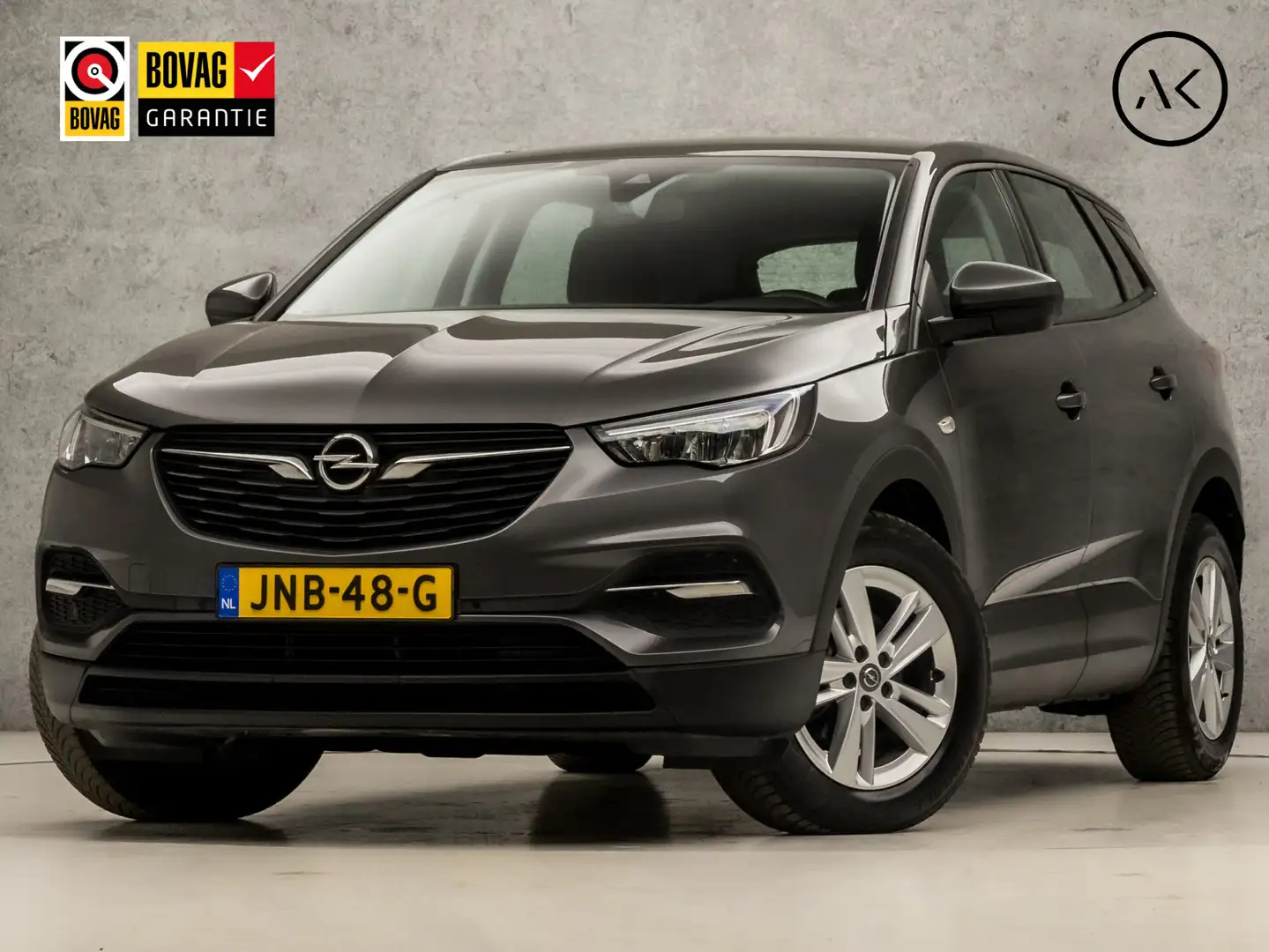 Opel Grandland X 1.2 Turbo Sport Automaat (APPLE CARPLAY, GROOT NAV Gris - 1