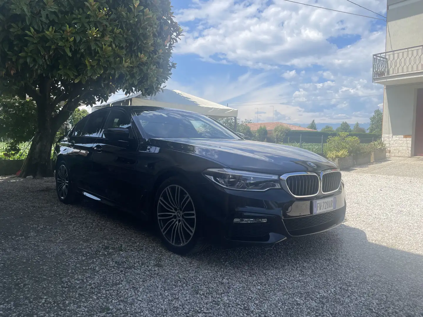 BMW 520 520d eff.dynamics MSport auto Nero - 1