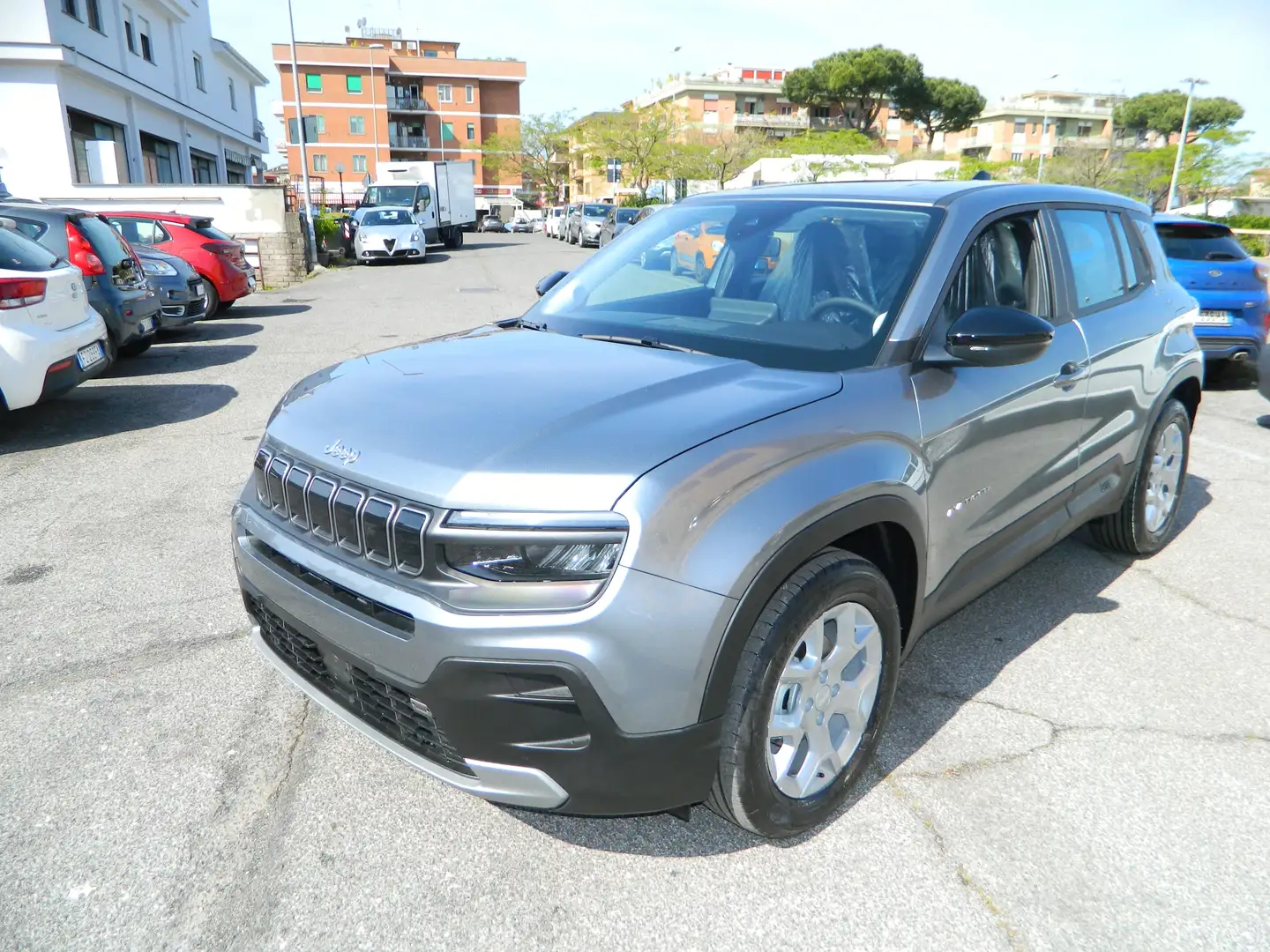 Jeep Avenger 1.2 T E-HYBRID ALTITUDE 100CV EDCT6 - KM ZERO ITA Rosso - 2