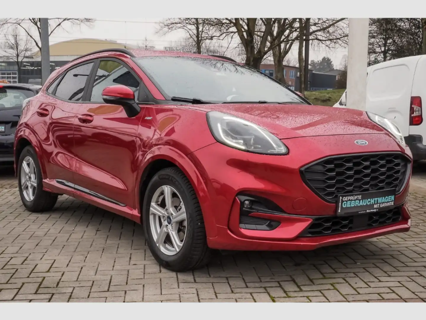 Ford Puma Hybrid ST-Line X 1.0 Voll-LED Winterpaket Klimaaut Rojo - 2