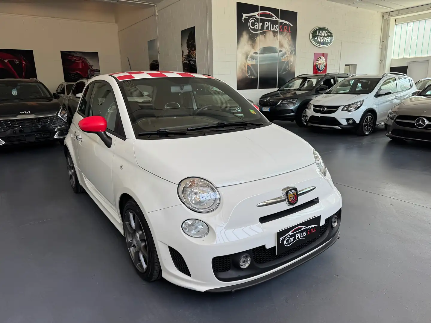 Abarth 595 500/595 1.4 16v t. t-jet 140cv Weiß - 1