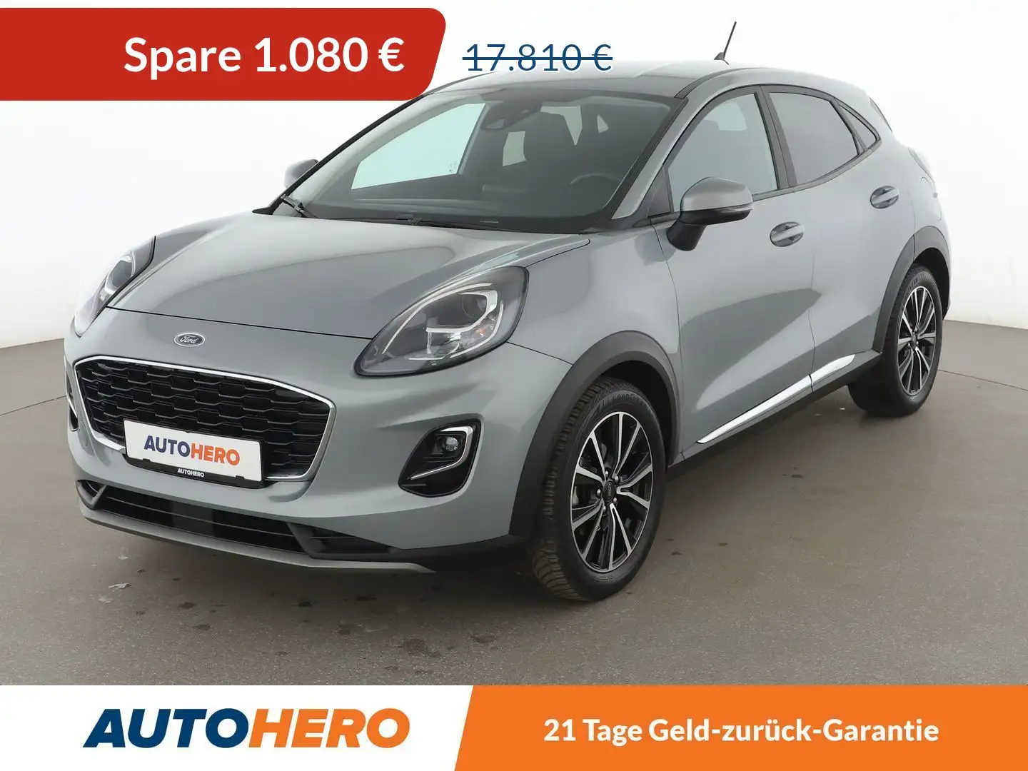 Ford Puma 1.0 EcoBoost Titanium*NAVI*PDC*SHZ* Grau - 1