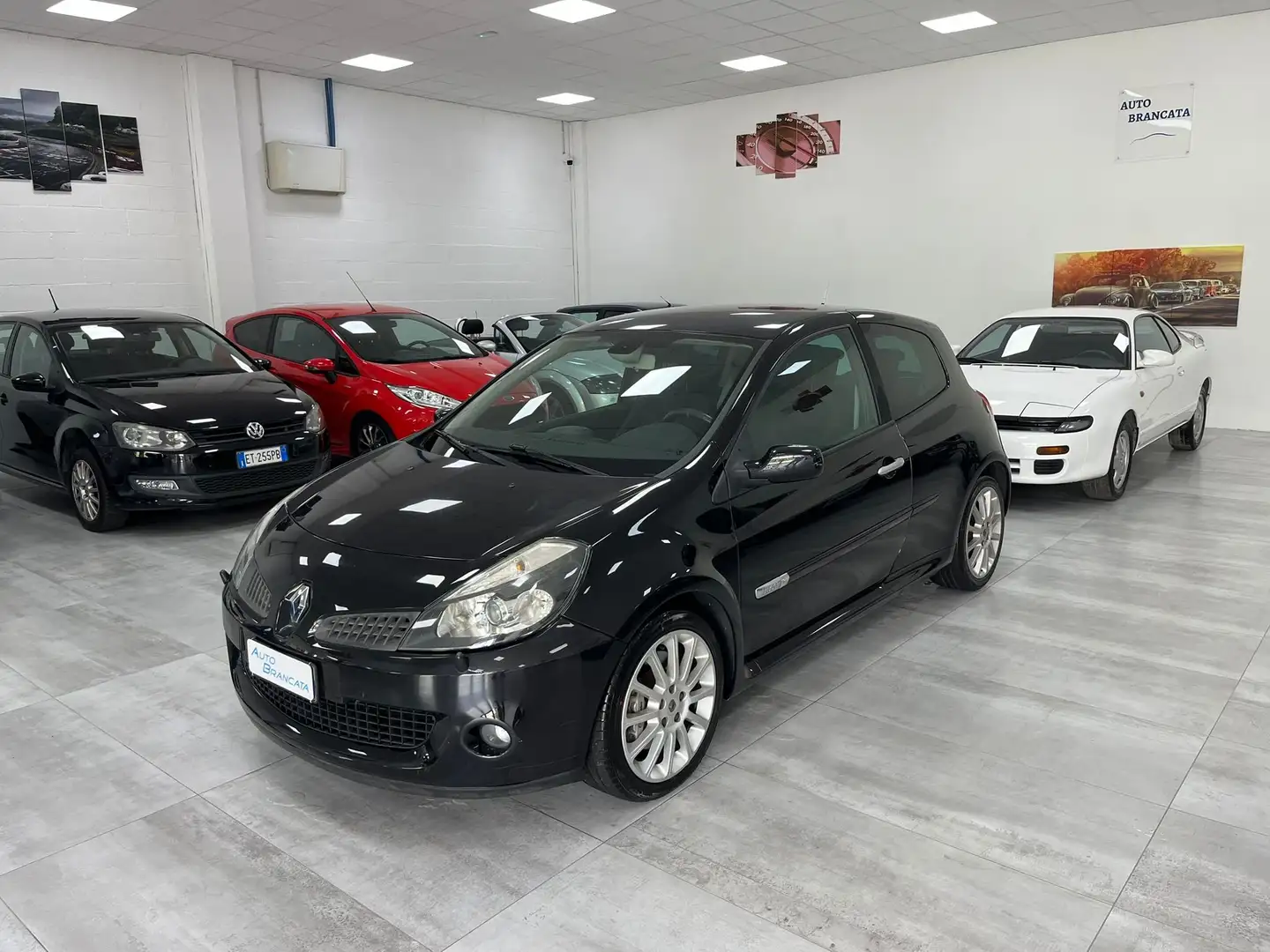 Renault Clio 3p 2.0 16v RS 200cv Zwart - 1