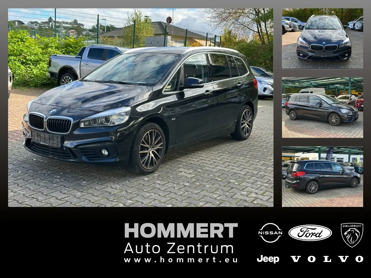 BMW 220 d Gran Tourer Sport Line *Händlerfahrzeug* Fekete - 1