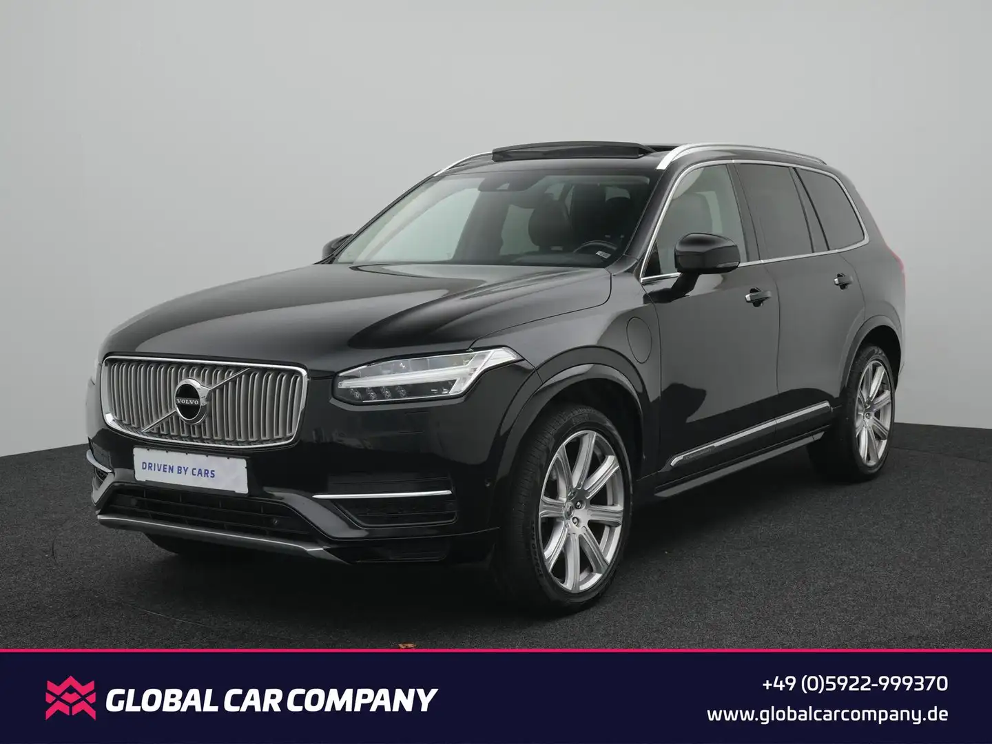 Volvo XC90 Inscription T8 Plug-In Hybrid AWD,HuD,7P, Noir - 1