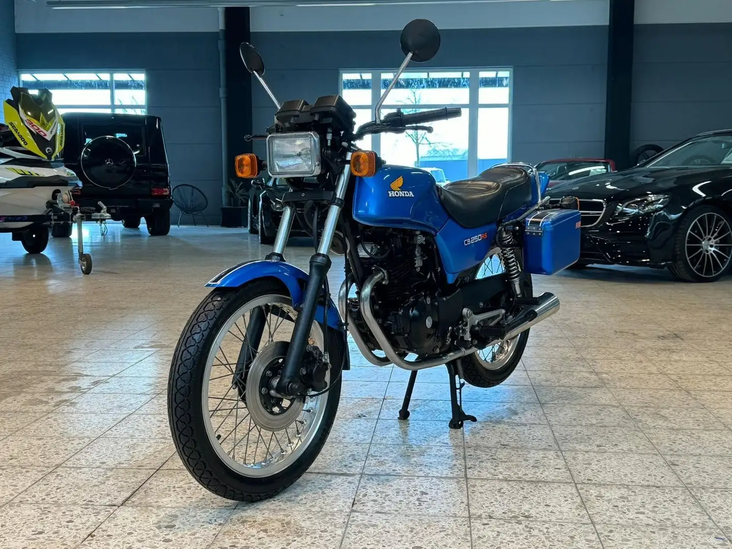 Honda CB 250 RS (MC02) Top Zustand Sammlung Bleu - 1