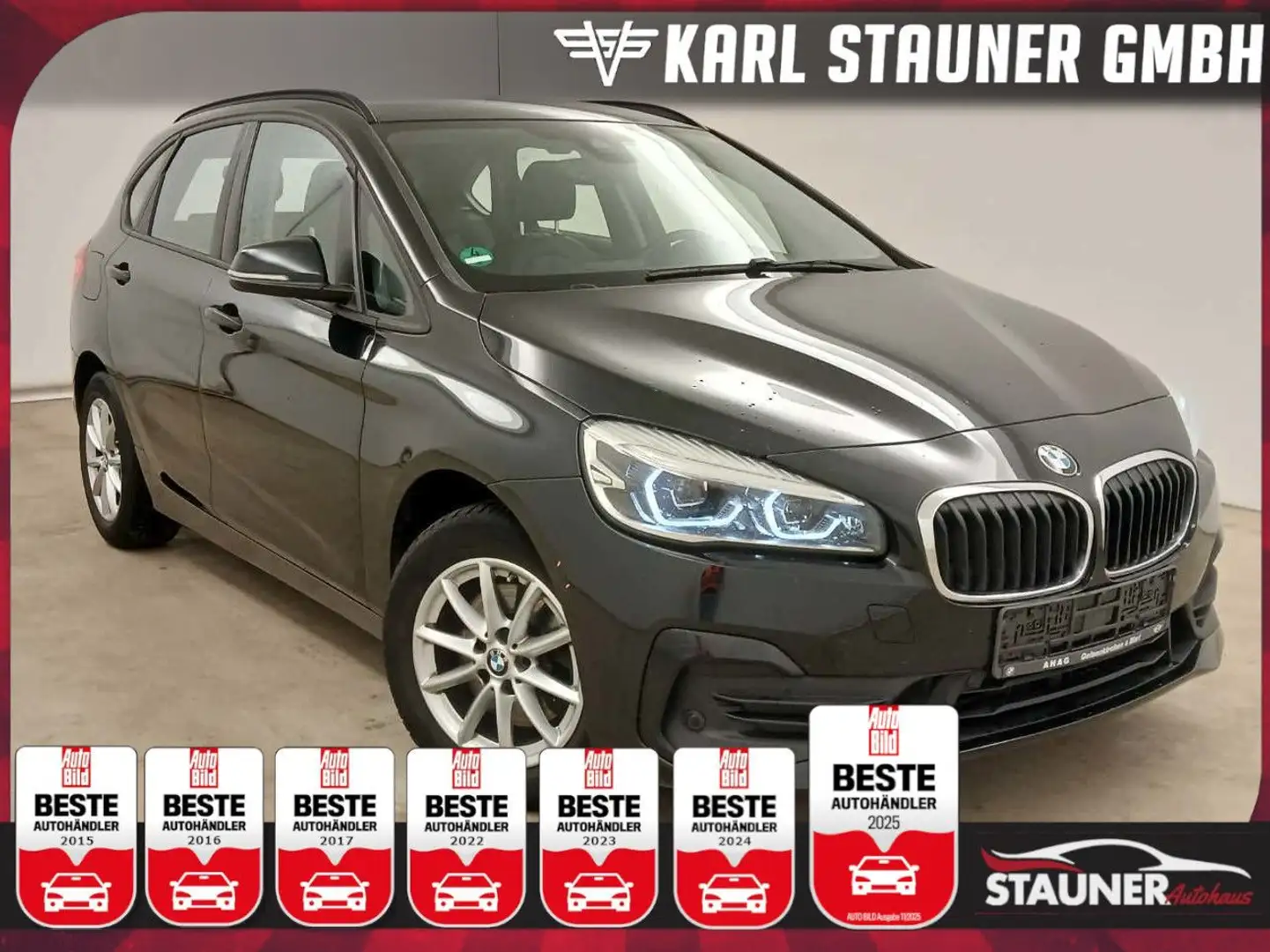 BMW 220 d Active Touerer Advantage xDrive PDC LED Schwarz - 1