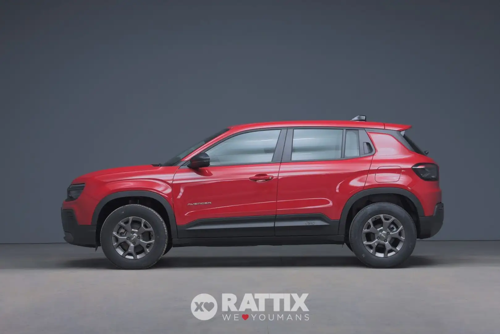 Jeep Avenger 1.2 Turbo e-Hybrid Longitude EDCT6 Červená - 2