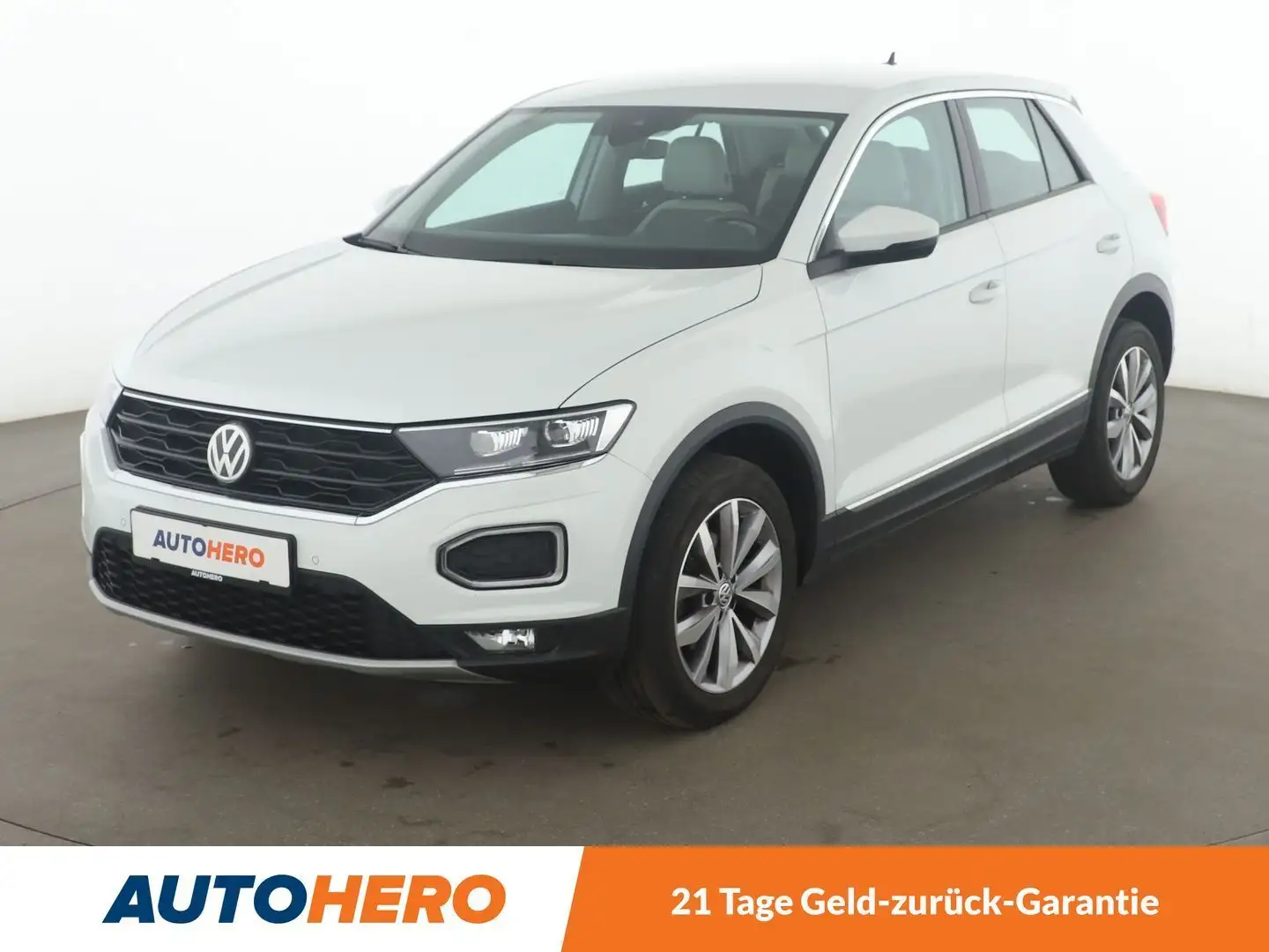 Volkswagen T-Roc 1.5 TSI ACT Style Aut.*NAVI*LED*PDC* Weiß - 1