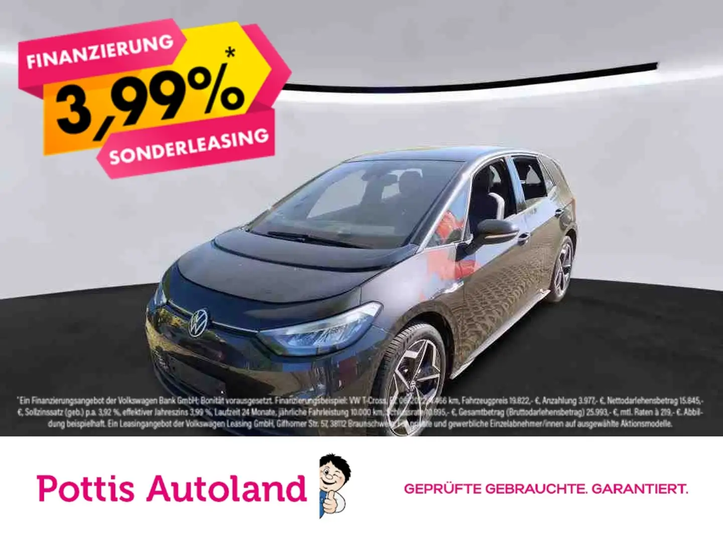 Volkswagen ID.3 PRO PERFORMANCE NAVI LED PDC Grau - 1