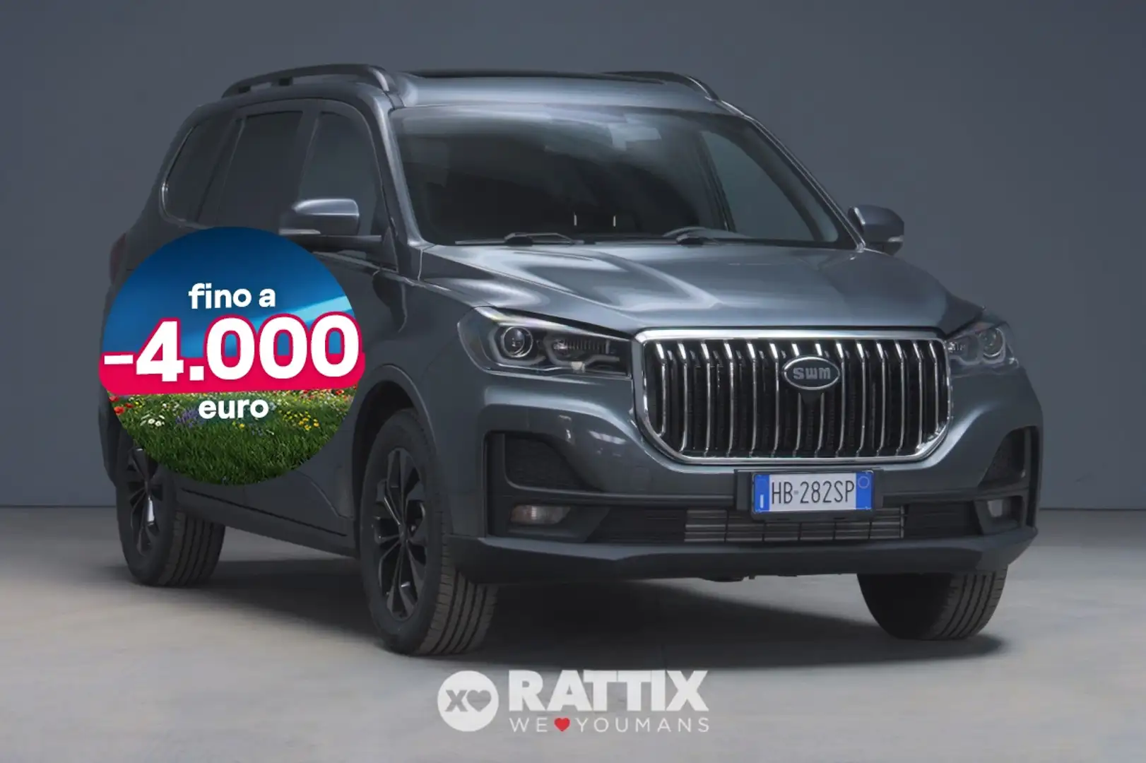 SWM G05 1.5 139CV DCT 7p.ti + tetto apribile Grau - 1