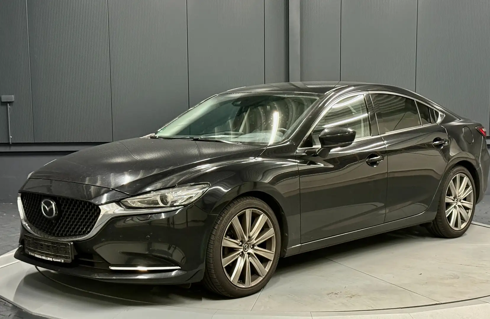 Mazda 6 Lim. Sports-Line *19Zoll*LEDER*GARANTIE*360*SitzKl crna - 1