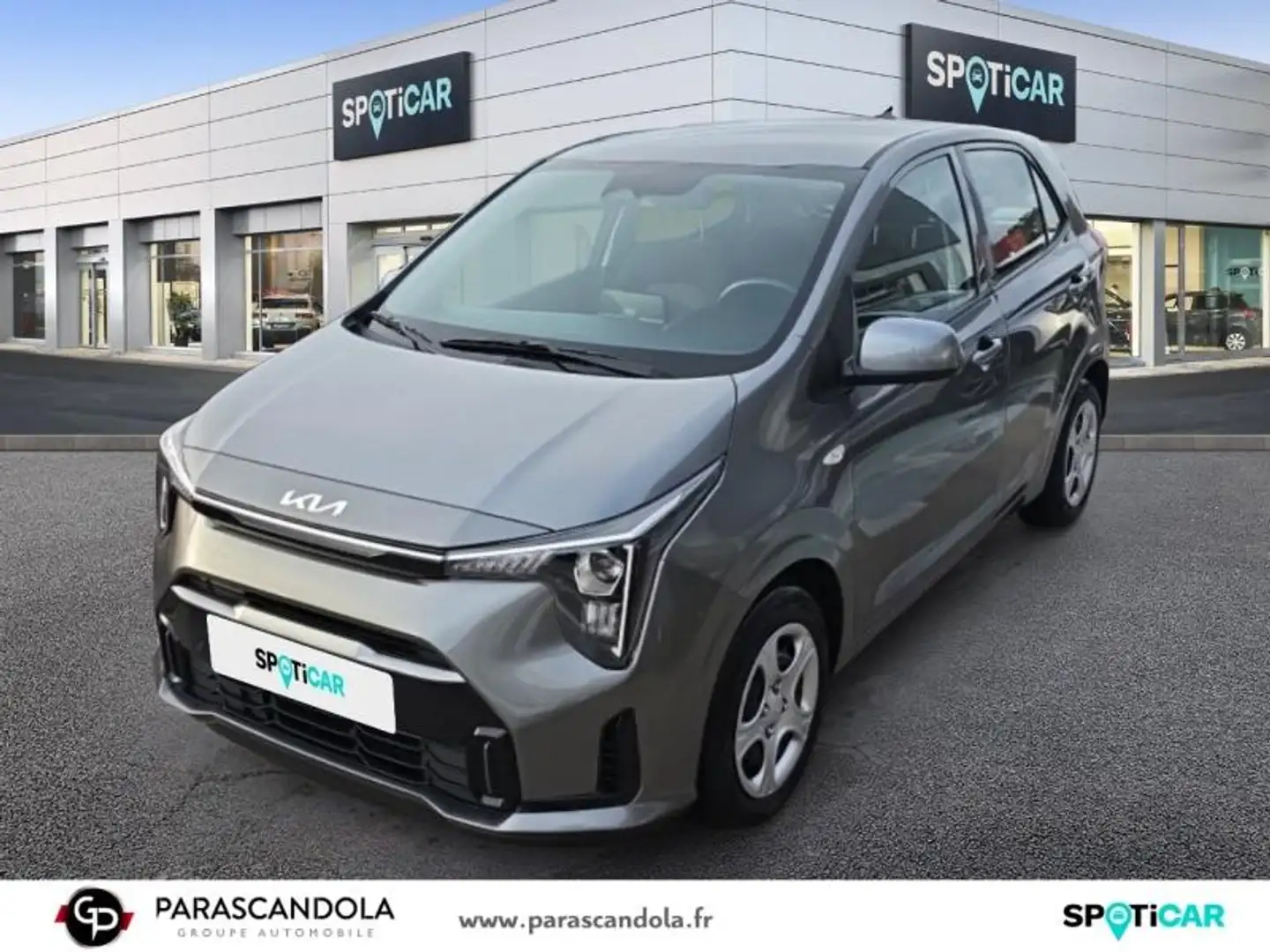 Kia Picanto 1.0 DPi 63ch Active Gris - 1