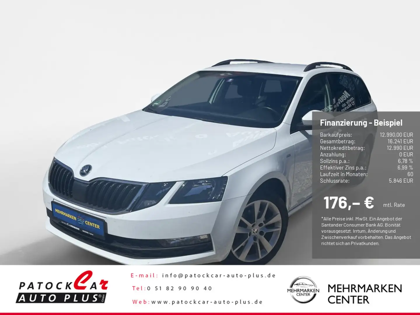 Skoda Octavia 1.5 TSI ACT Clever Weiß - 1