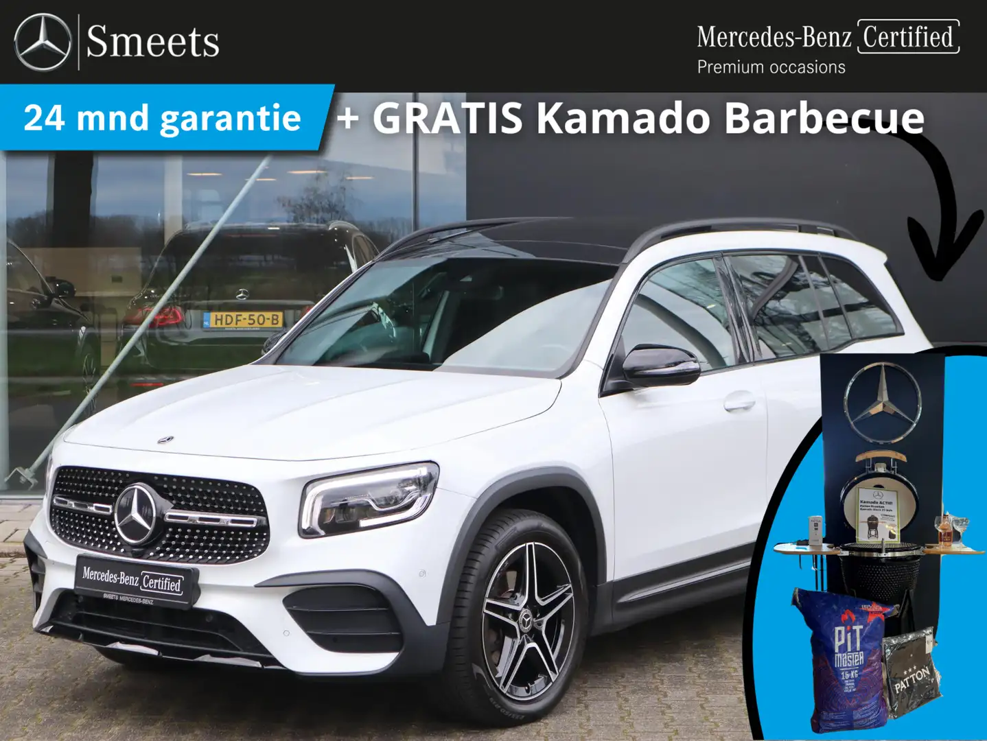 Mercedes-Benz GLB 200 AMG Line | Panoramadak | Navigatie | Camera | LED Blanc - 1
