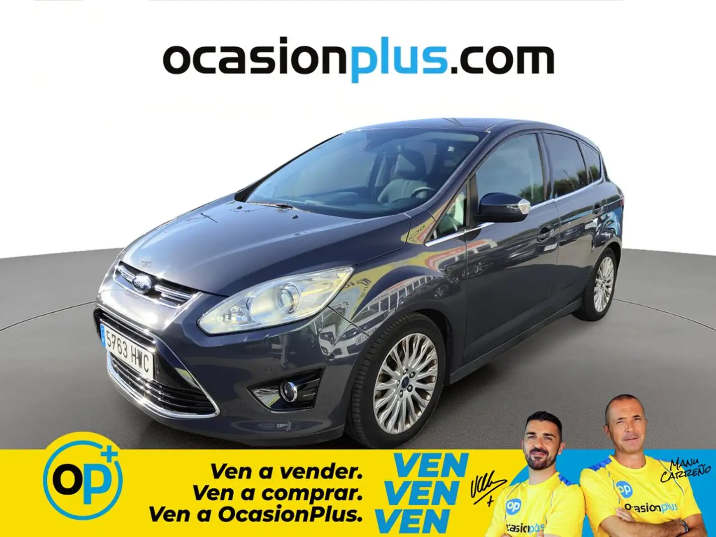 Ford C-Max 1.0 Ecoboost Auto-S&S Titanium 125 Gris - 1