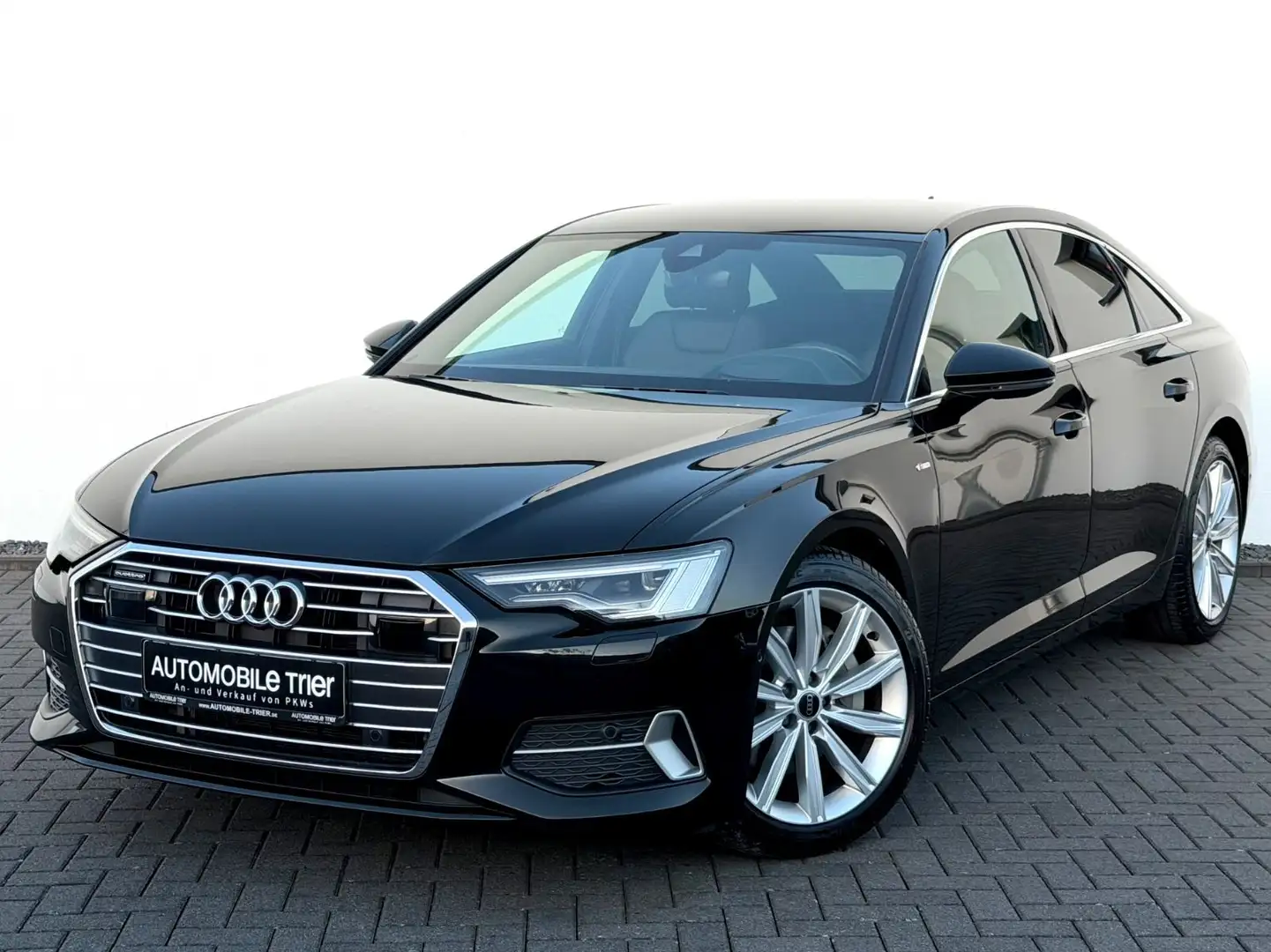 Audi A6 Lim. 45 TDI quattro S line Sport Plus Paket Zwart - 1