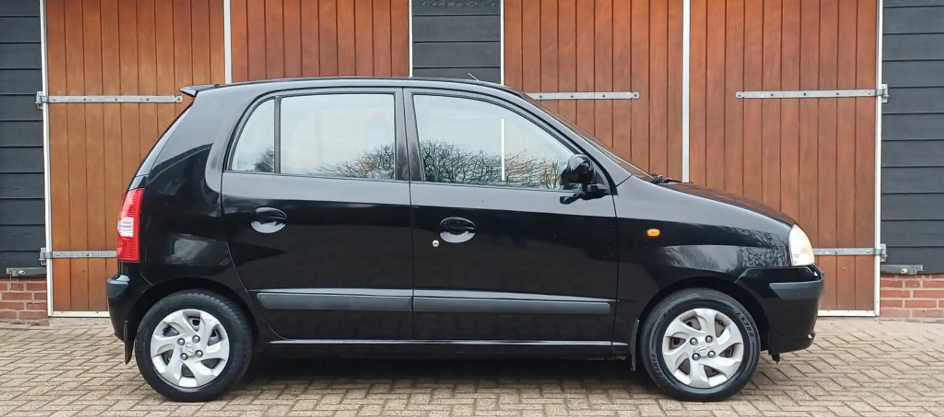 Hyundai Atos 1.1i Dynamic Prime, Airco, Stuurbekrachtiging, NAP Zwart - 2