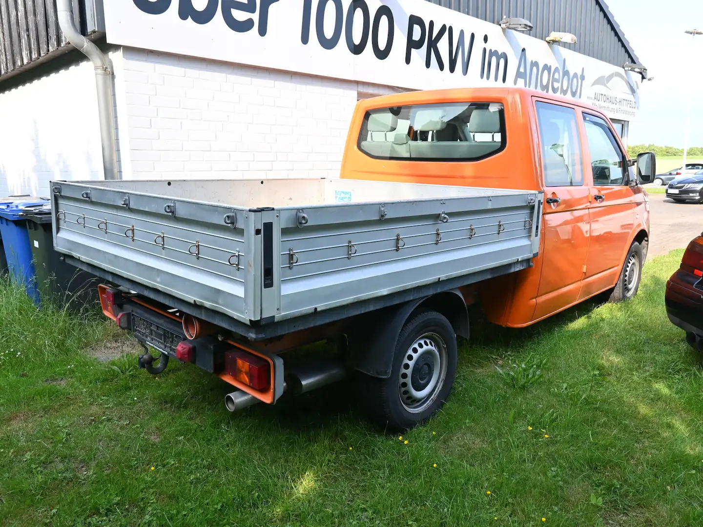 Volkswagen T5 2.5 TDI DoKa lang Klima Standhz AHK Oranžová - 2