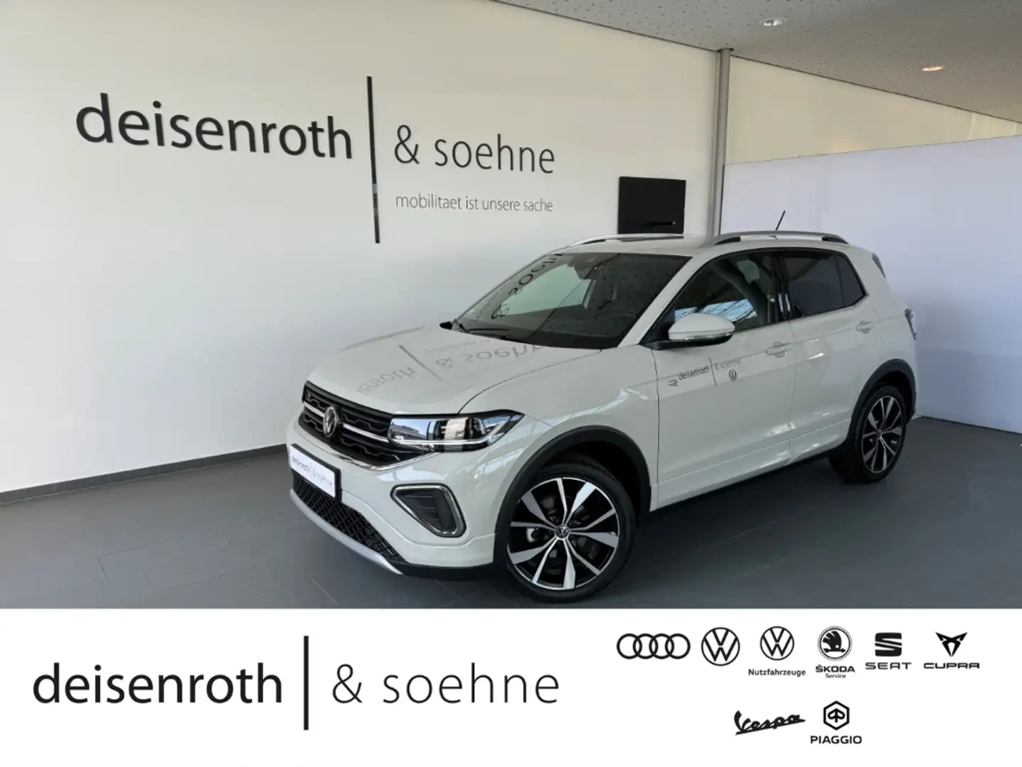 Volkswagen T-Cross R-Line 1.0 TSI DSG AHK/Nav/18''/Kam/Climatronic Gri - 1