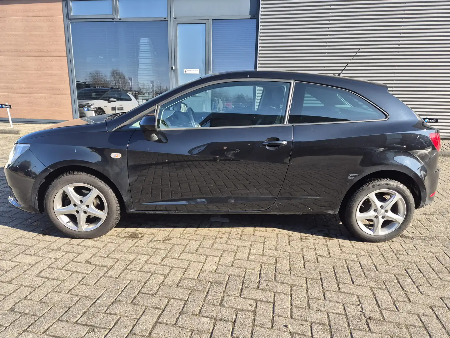 SEAT Ibiza SC 1.2 Reference climate control cruise 3-deurs st Zwart - 2