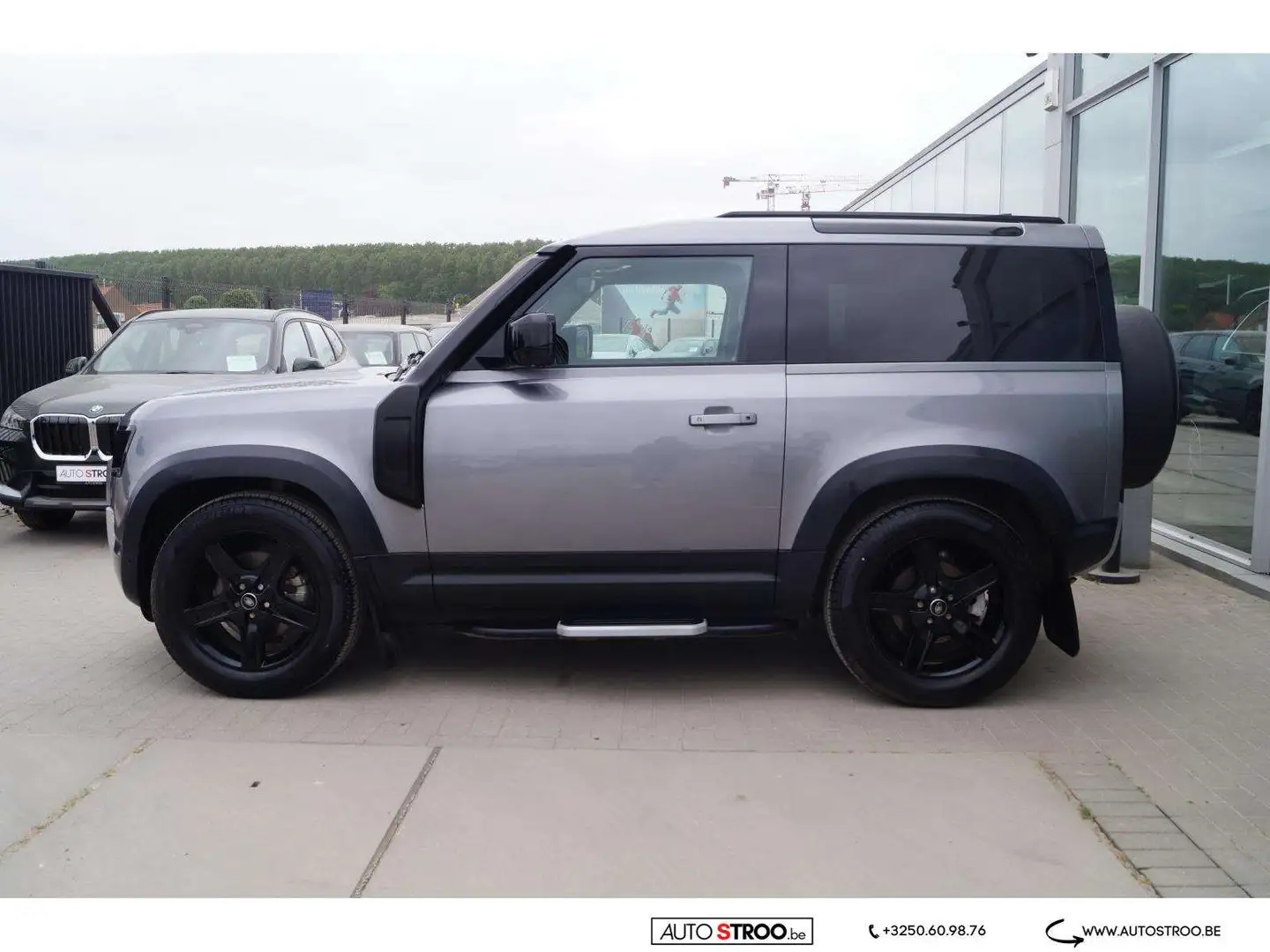 Land Rover Defender 90 D200 SE AWD Auto. l ACC l 360 CAM l FRIGO Gris - 2